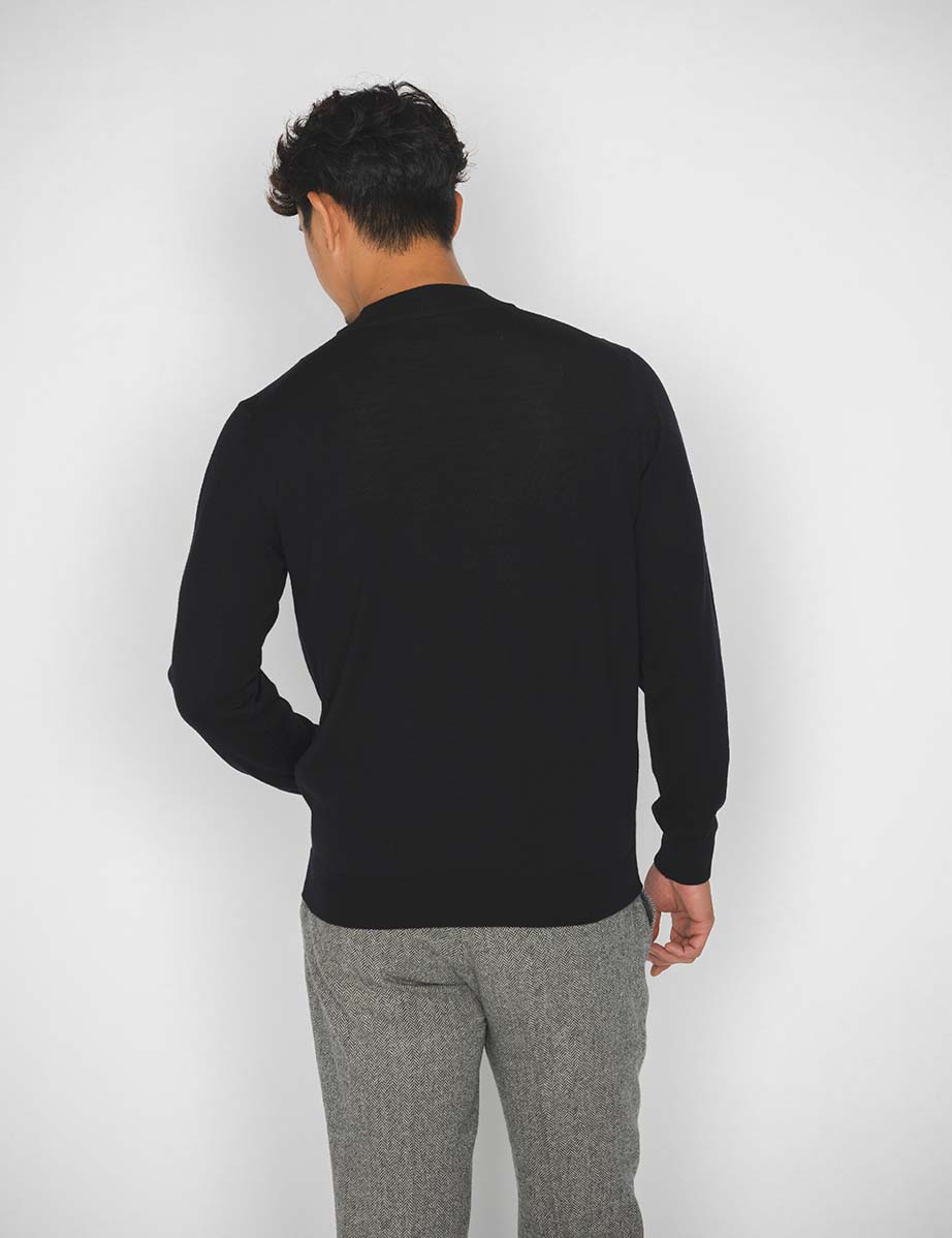 WOOL MOCKNECK