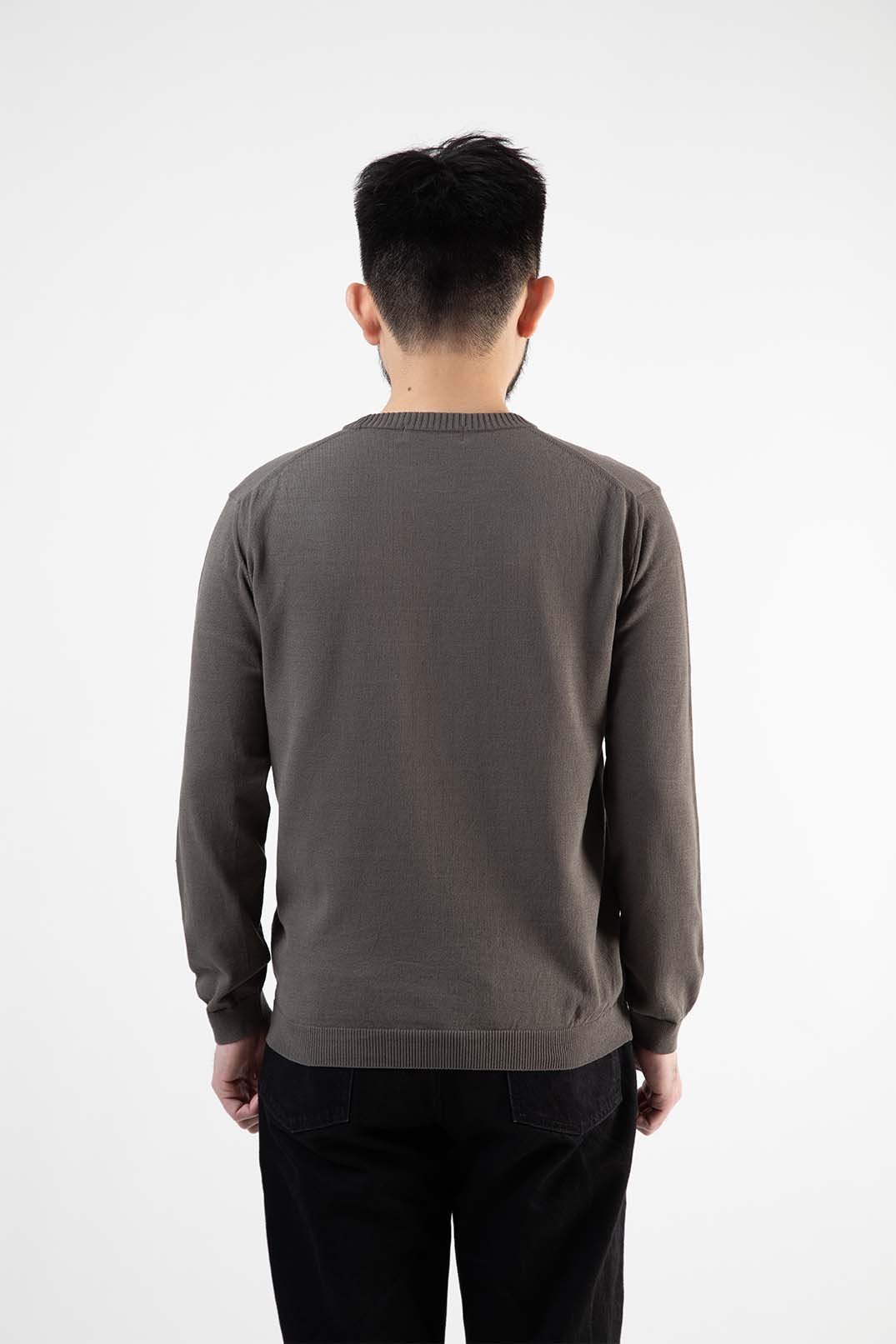 ICE COTTON LONG CREWNECK