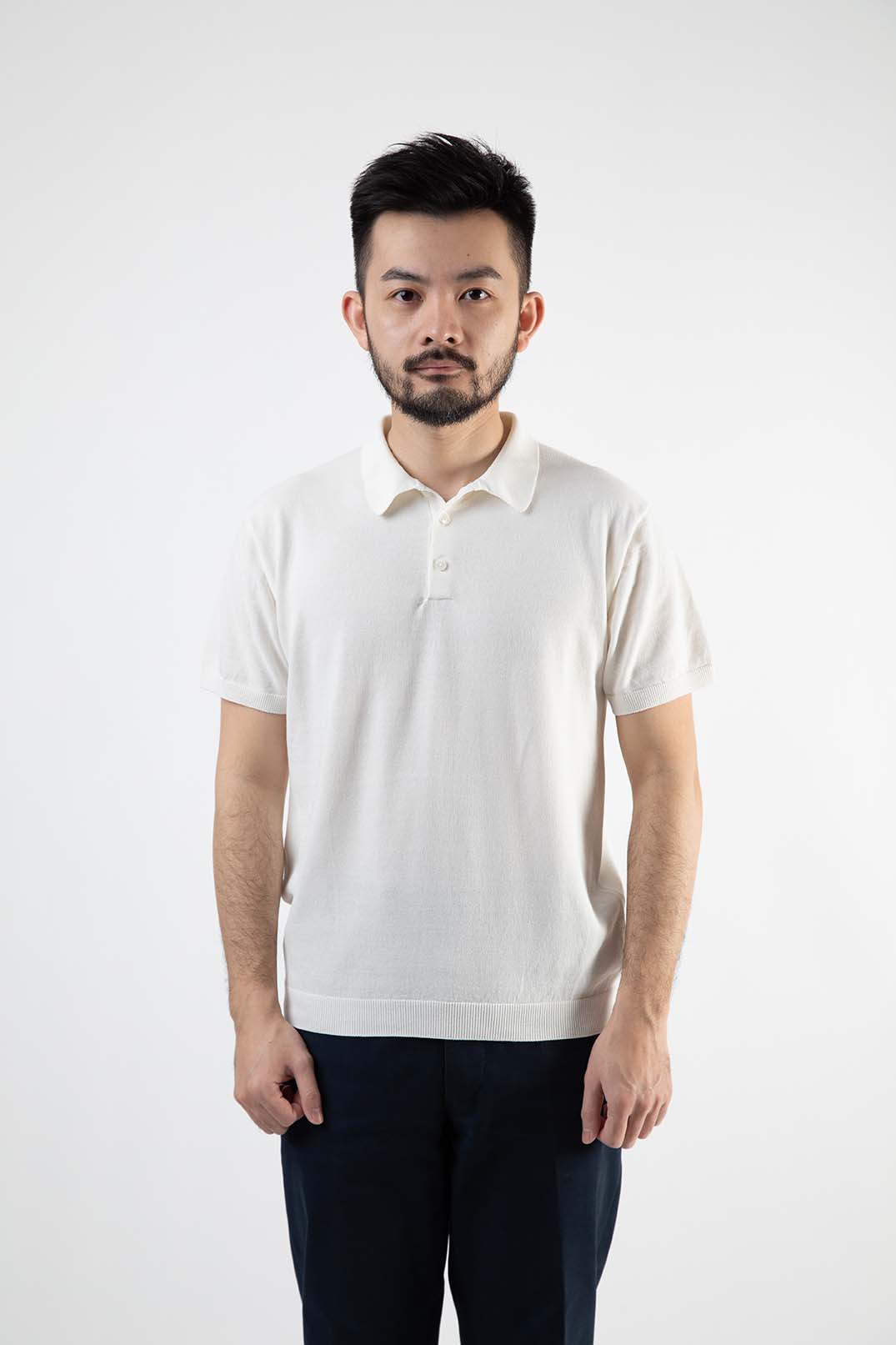 ICE COTTON POLO NECK