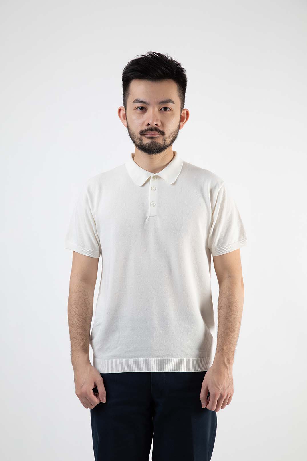 ICE COTTON POLO NECK