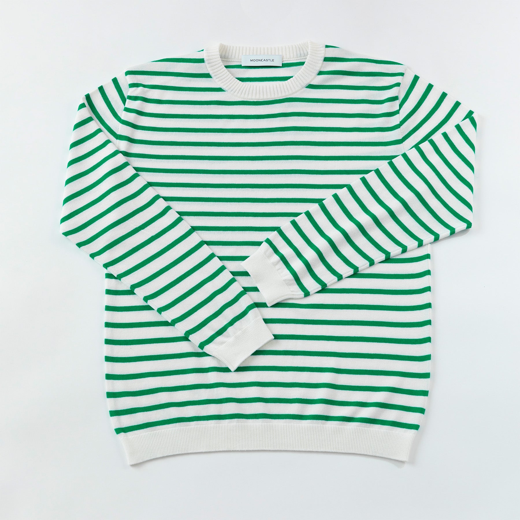 【アーカイブモデル】ICE COTTON BORDER LONG CREWNECK