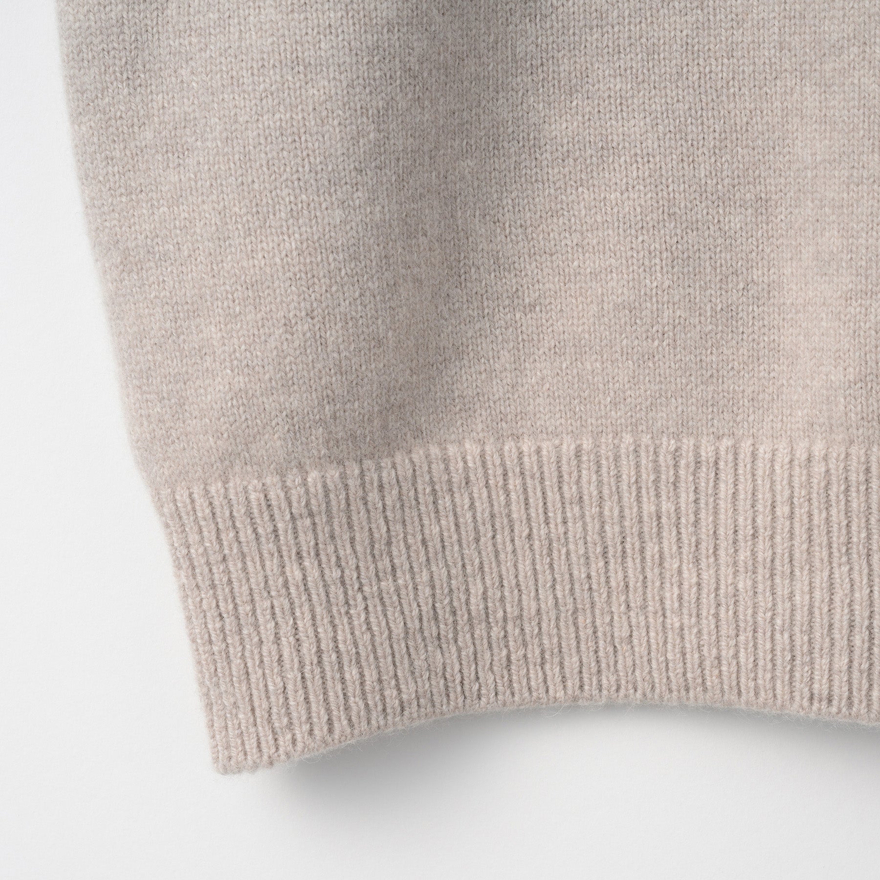 CASHMERE SILK WOOL MOCKNECK