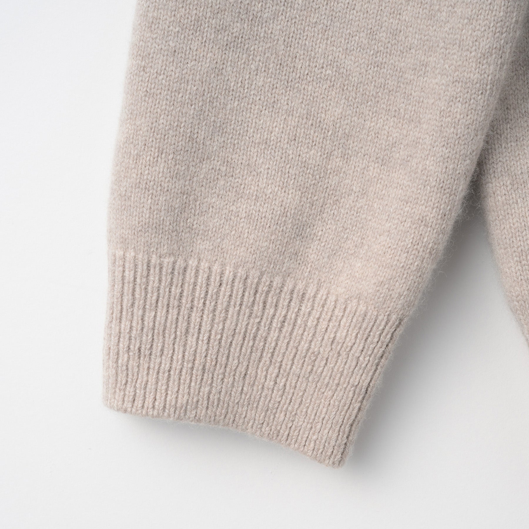 CASHMERE SILK WOOL MOCKNECK