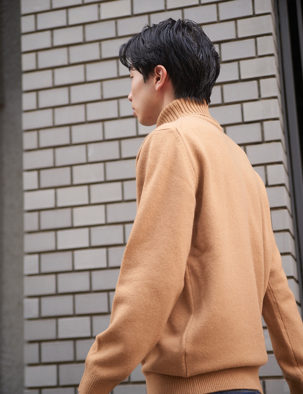 CASHMERE SILK WOOL TURTLENECK