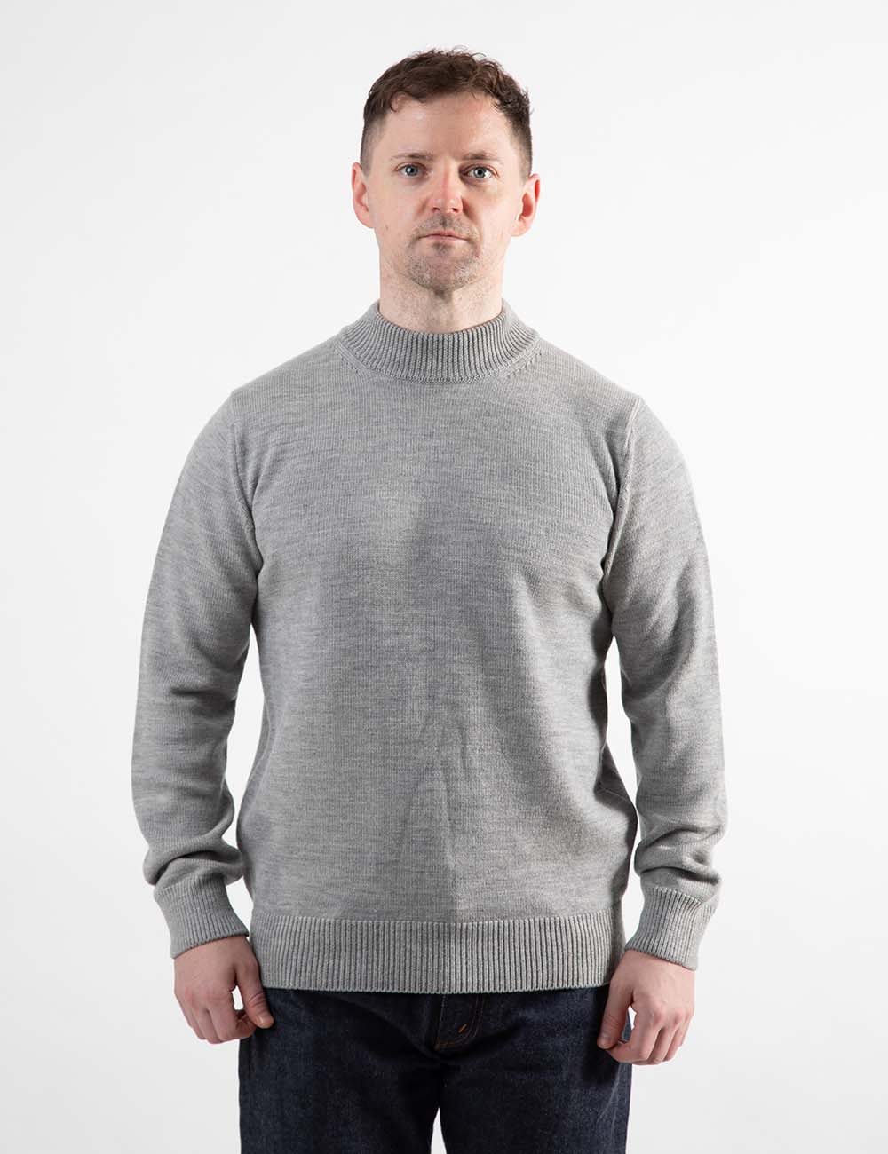 WOOL HEAVY WEIGHT MOCKNECK