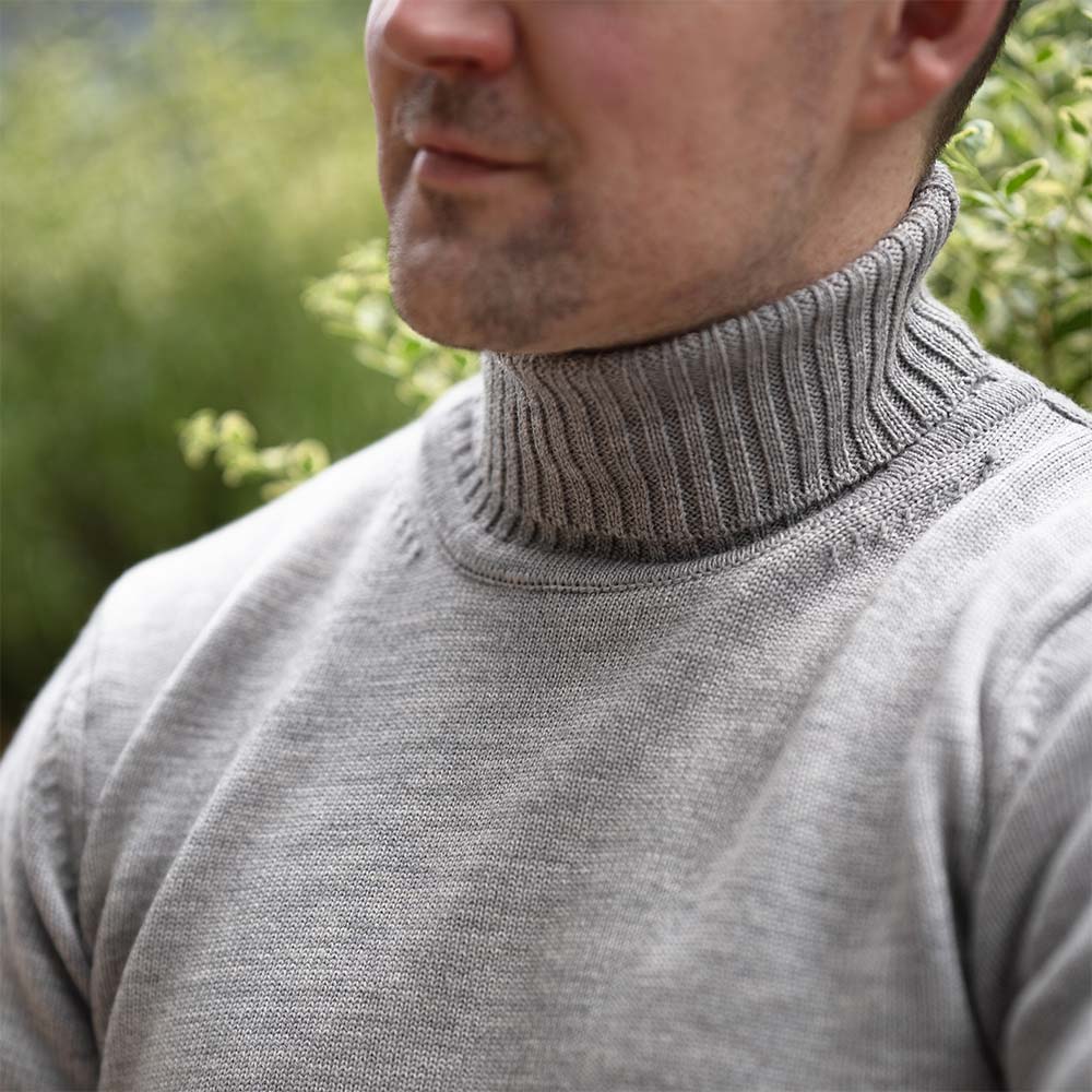 WOOL HEAVY WEIGHT TURTLENECK