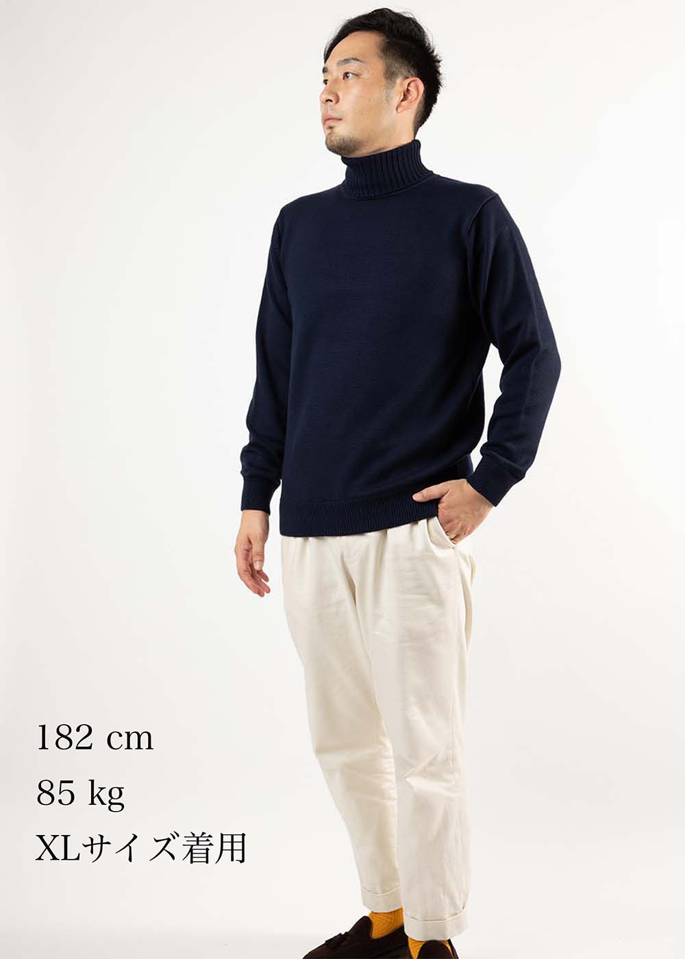 WOOL HEAVY WEIGHT TURTLENECK