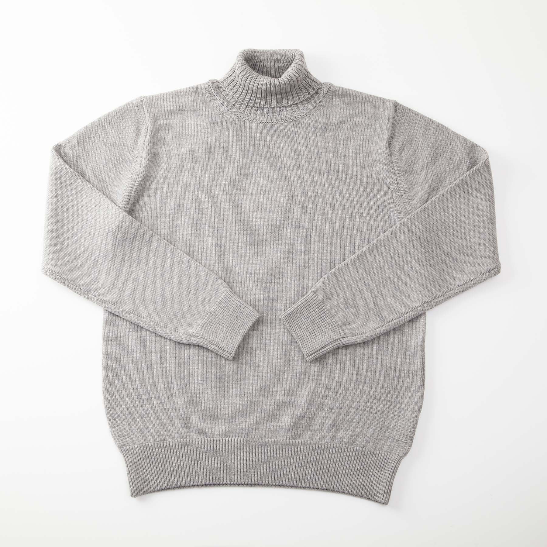 WOOL HEAVY WEIGHT TURTLENECK