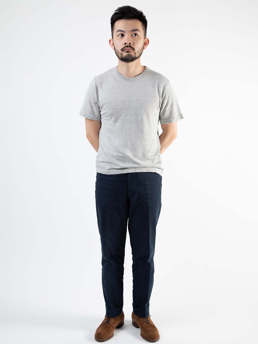 【アーカイブモデル】LINEN CREWNECK