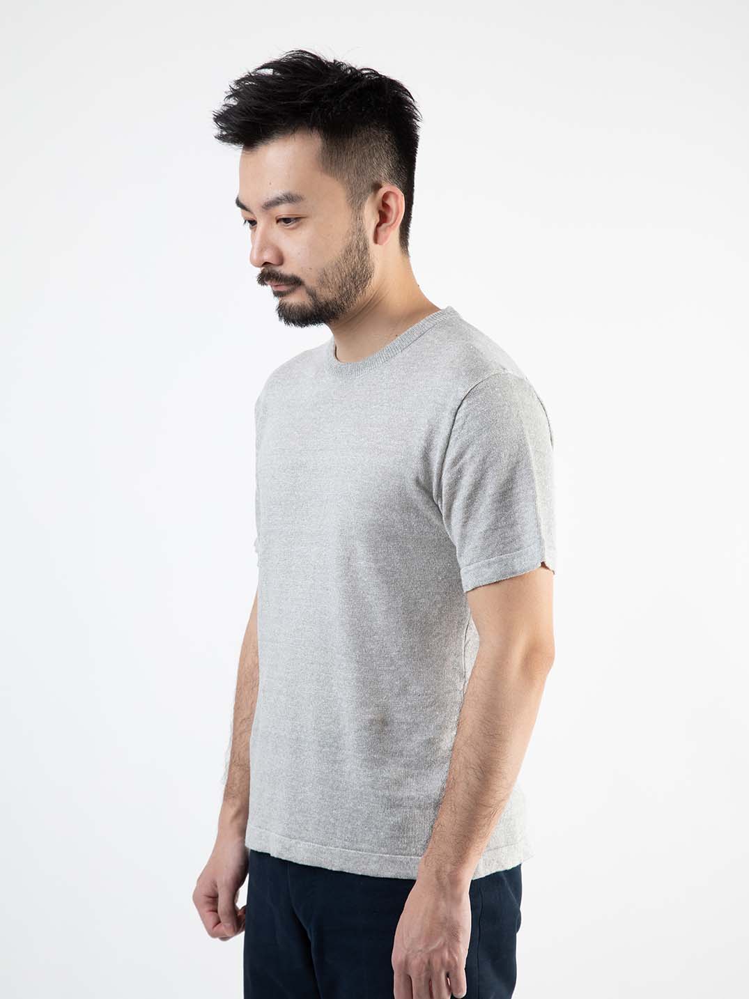 【アーカイブモデル】LINEN CREWNECK