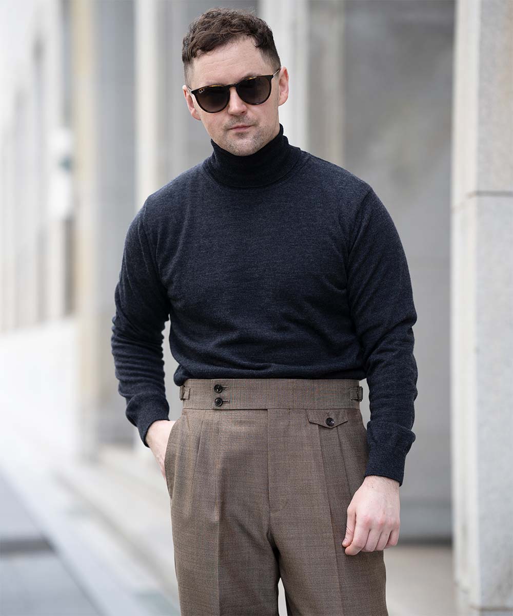 WOOL TURTLENECK