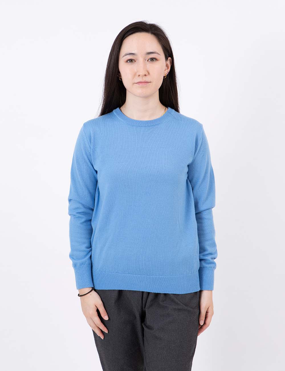 WOOL LADIES CREWNECK