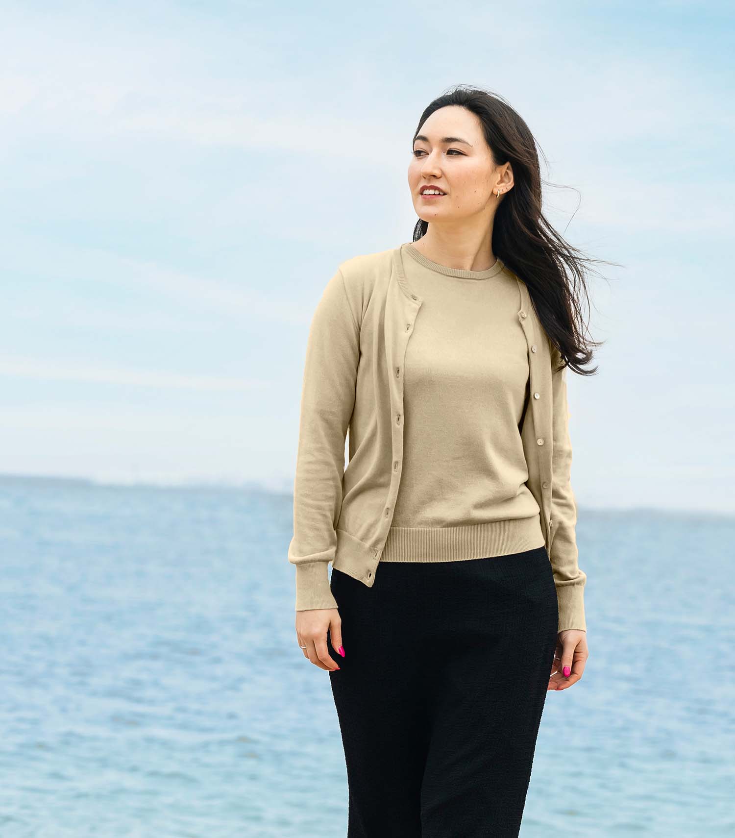 ICE COTTON LADIES CREW NECK