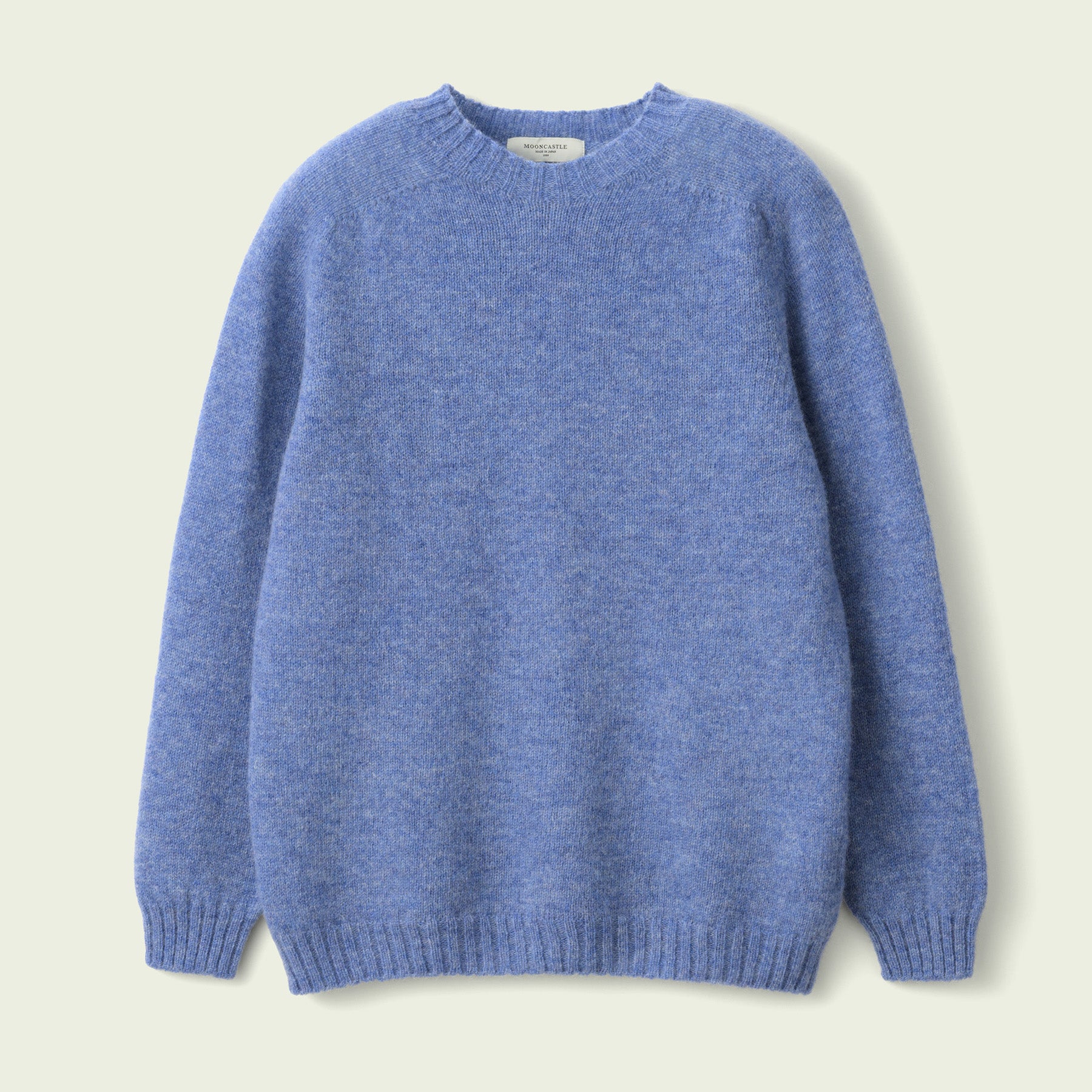 【UNISEX】SHETLAND WOOL CREWNECK SWEATER