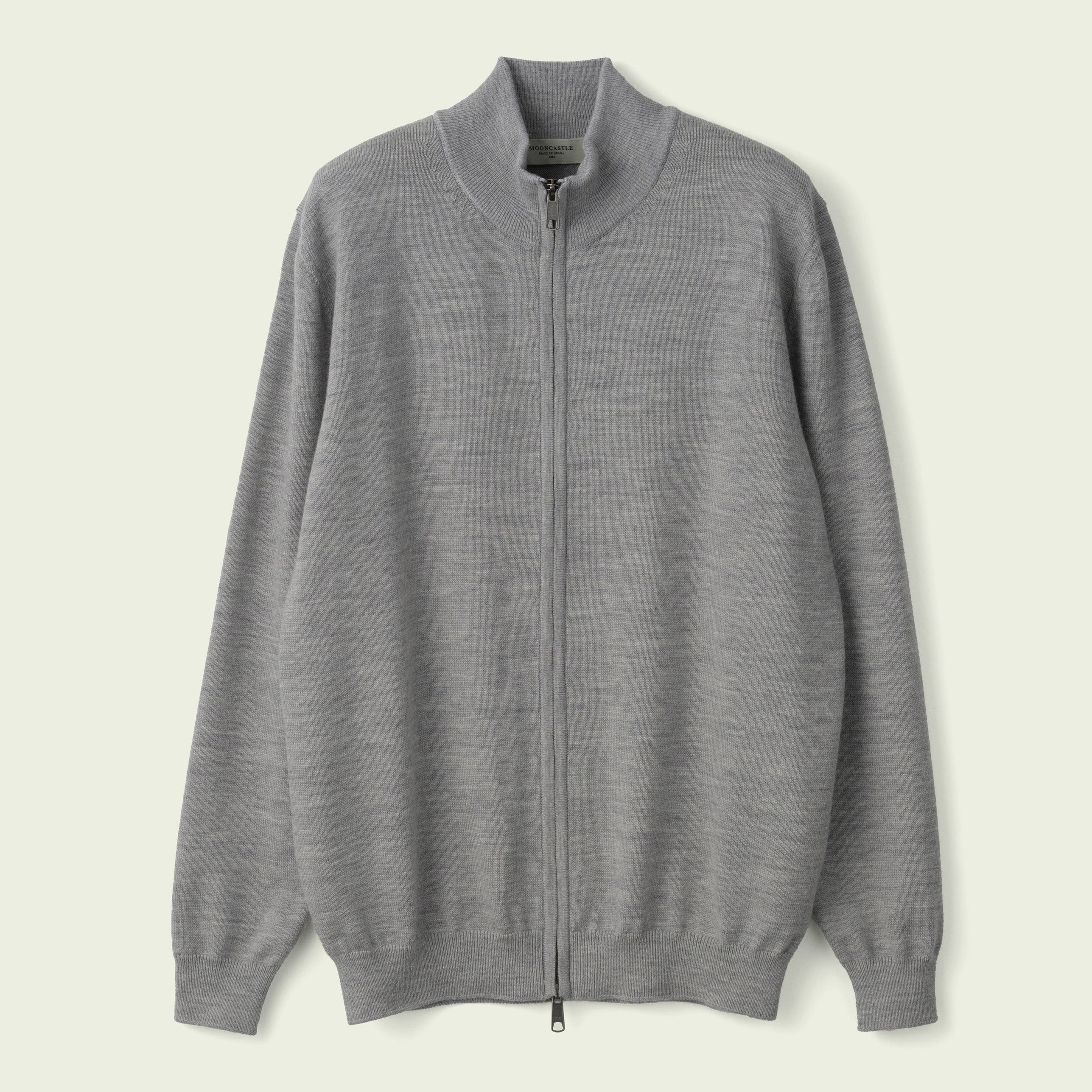 10G Merino Wool  Full-Zip Blouzon