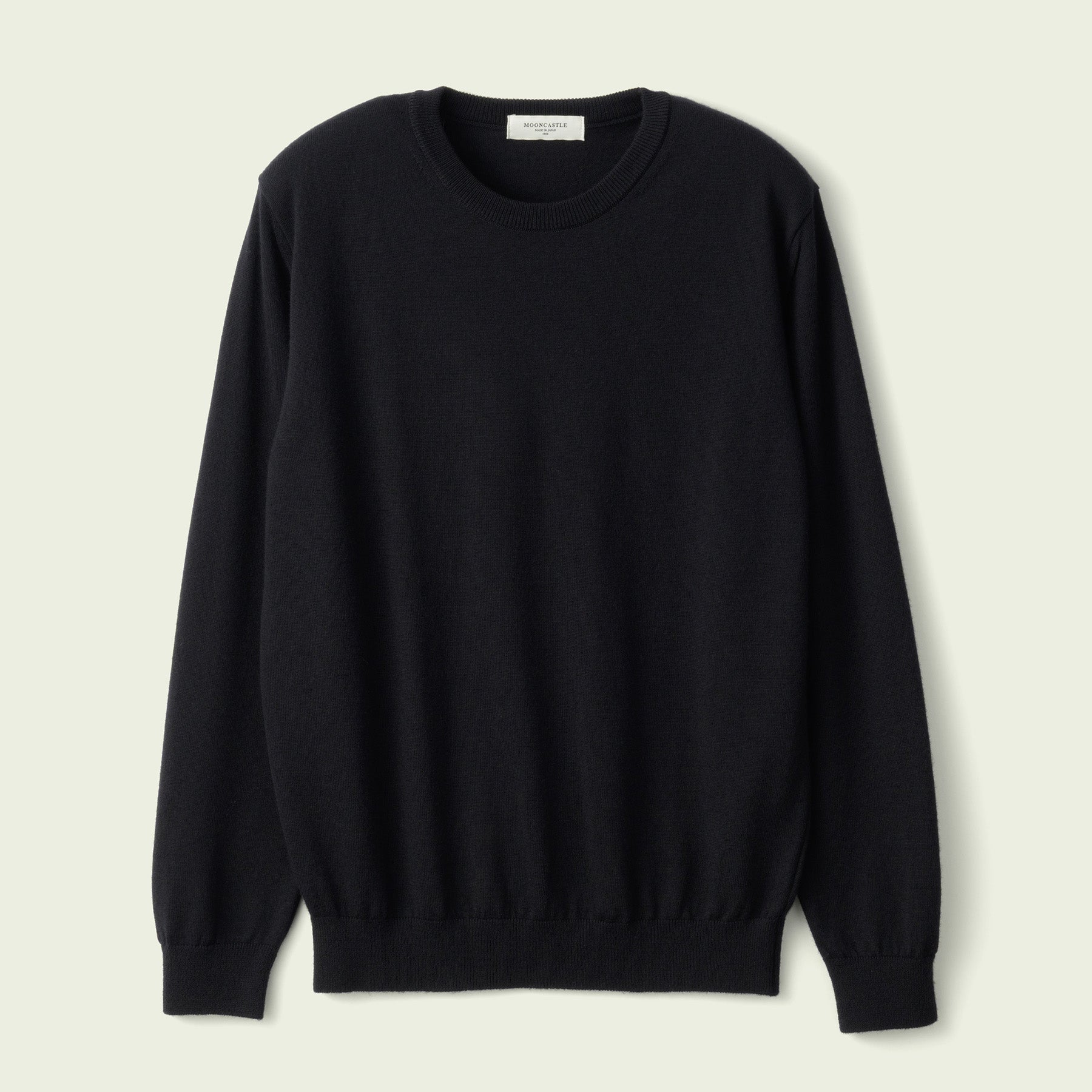 12G Lightweight Merino Wool Crewneck