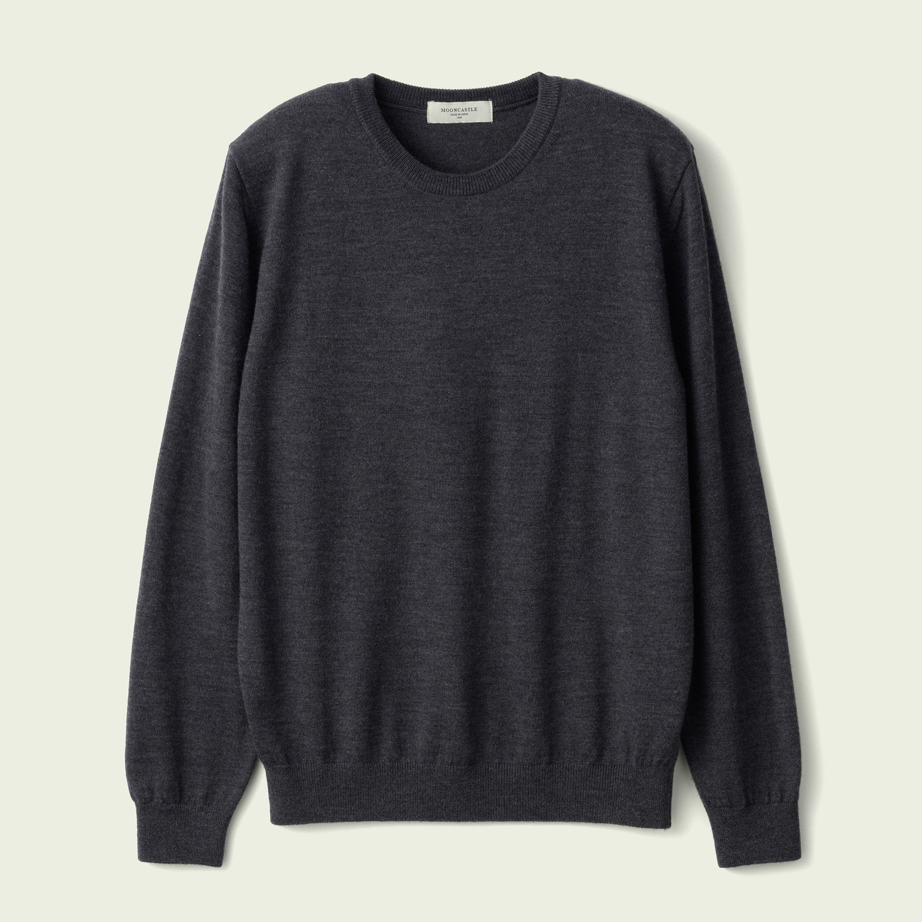 12G Lightweight Merino Wool Crewneck