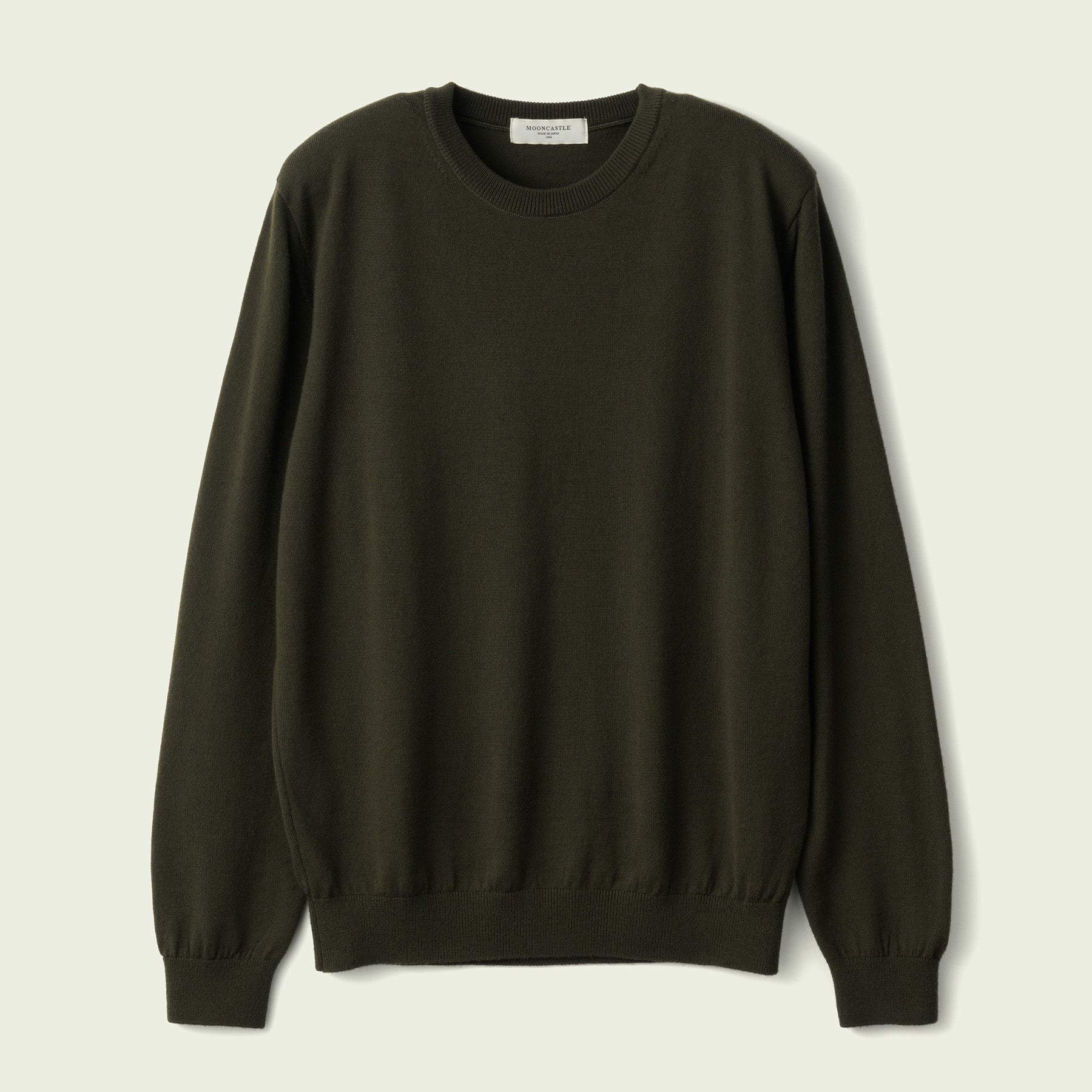 12G Lightweight Merino Wool Crewneck