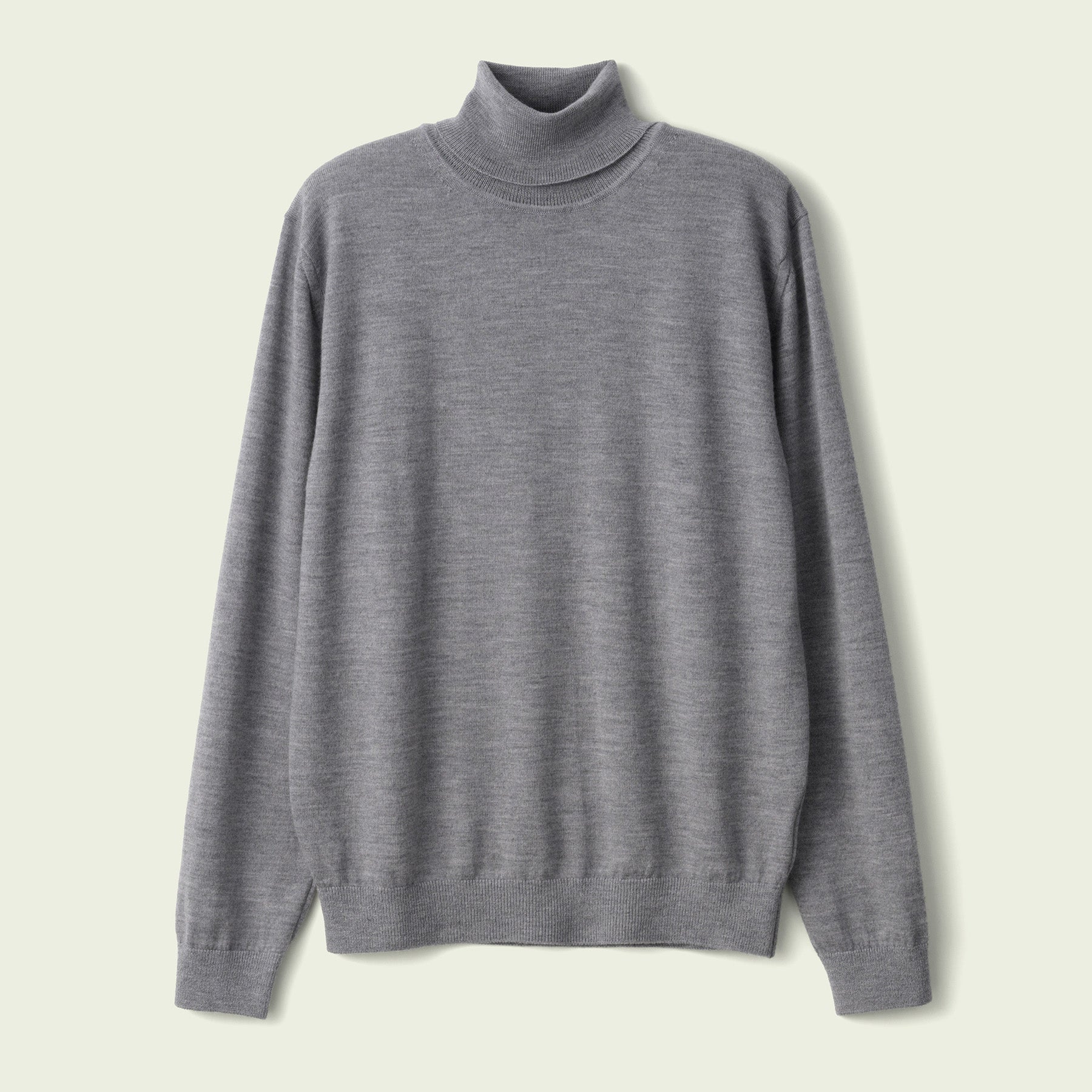 12G Lightweight Merino Wool Turtleneck