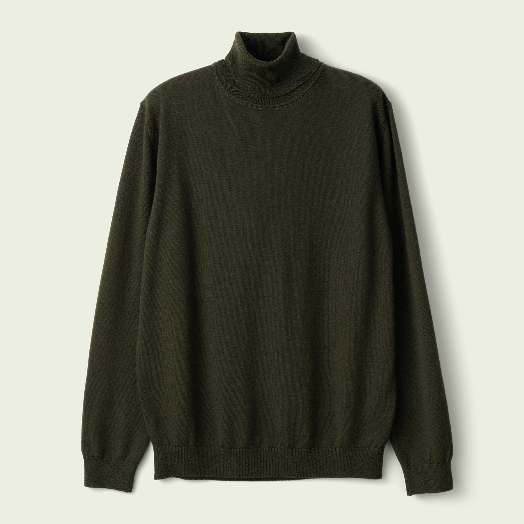 12G Lightweight Merino Wool Turtleneck