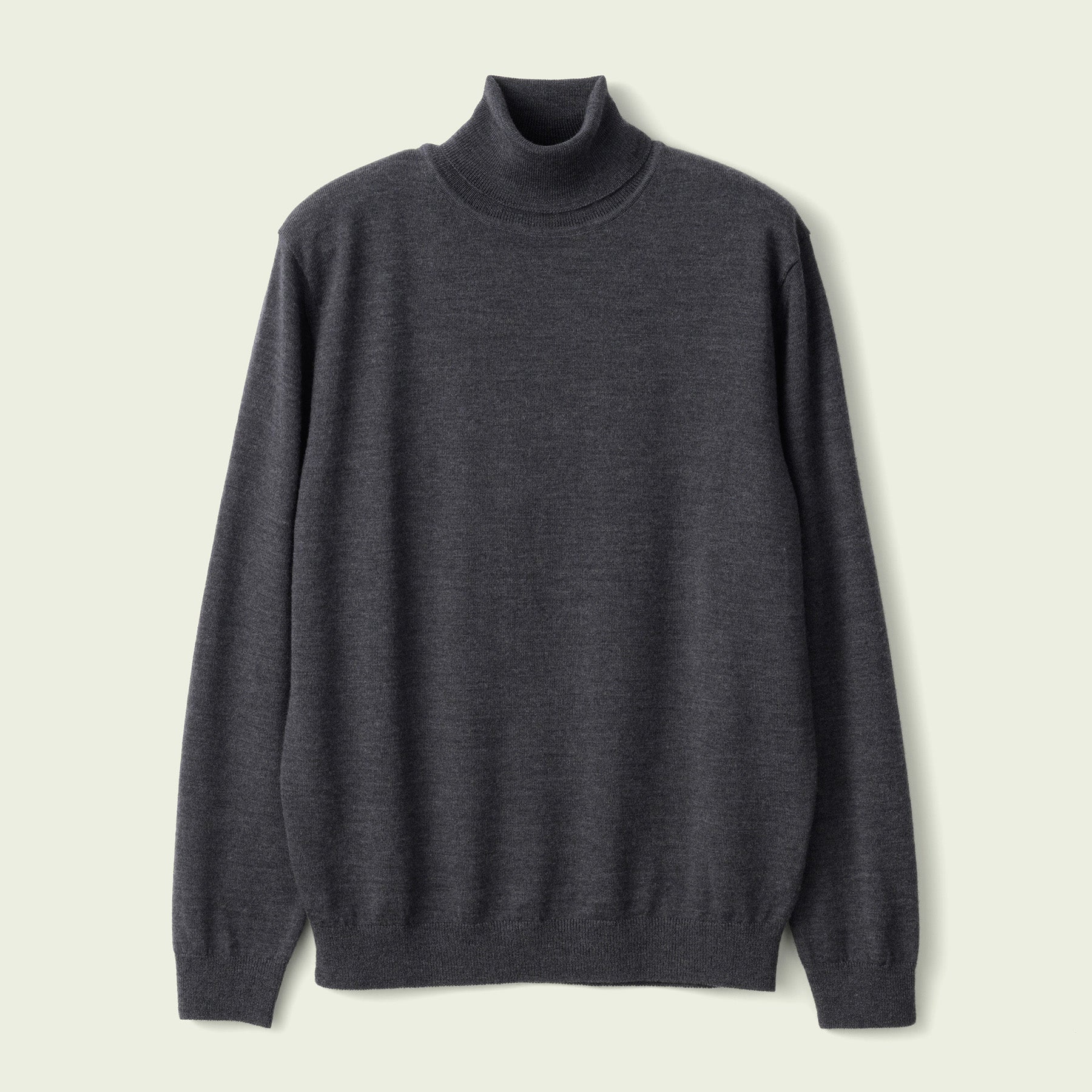 12G Lightweight Merino Wool Turtleneck