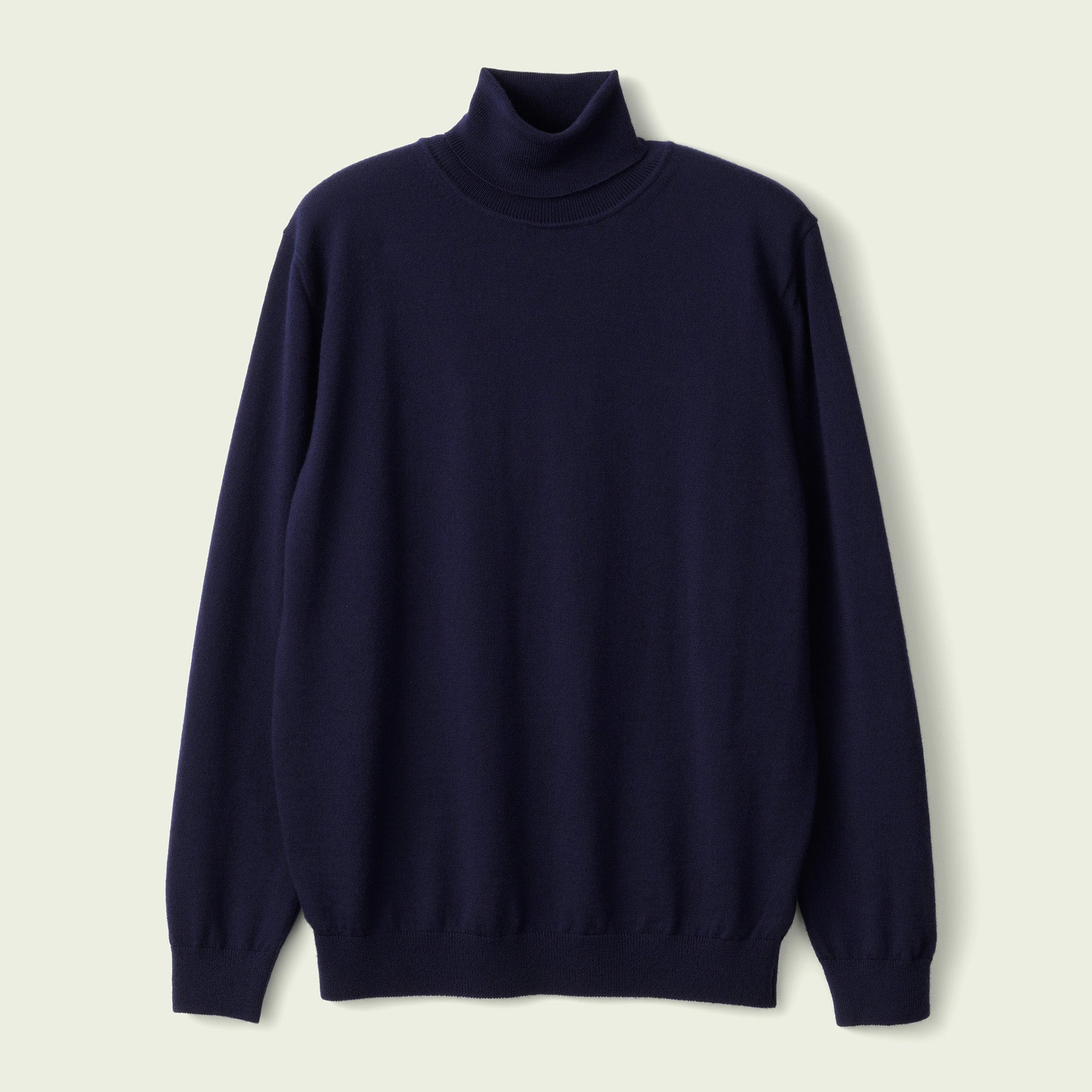 12G Lightweight Merino Wool Turtleneck