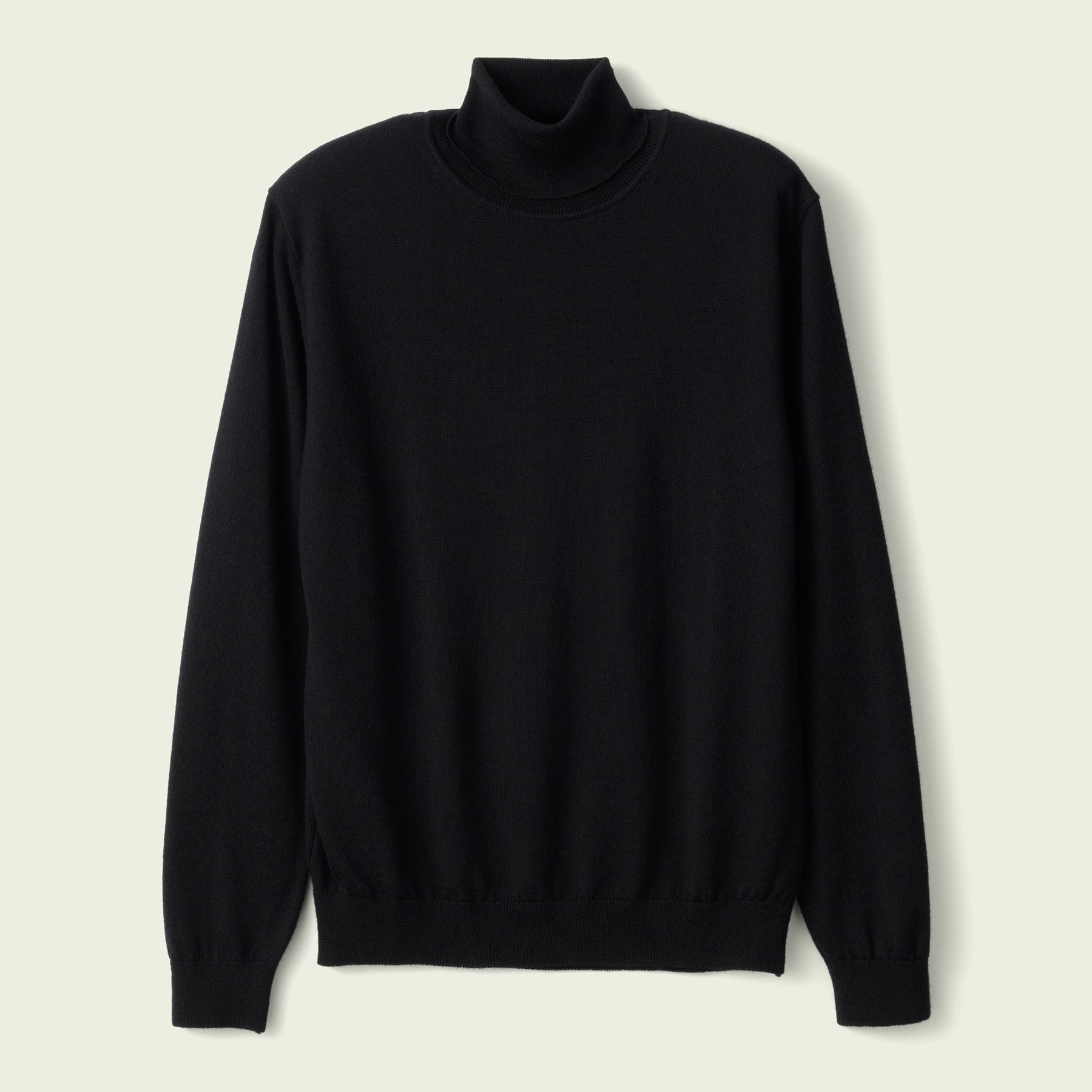 12G Lightweight Merino Wool Turtleneck