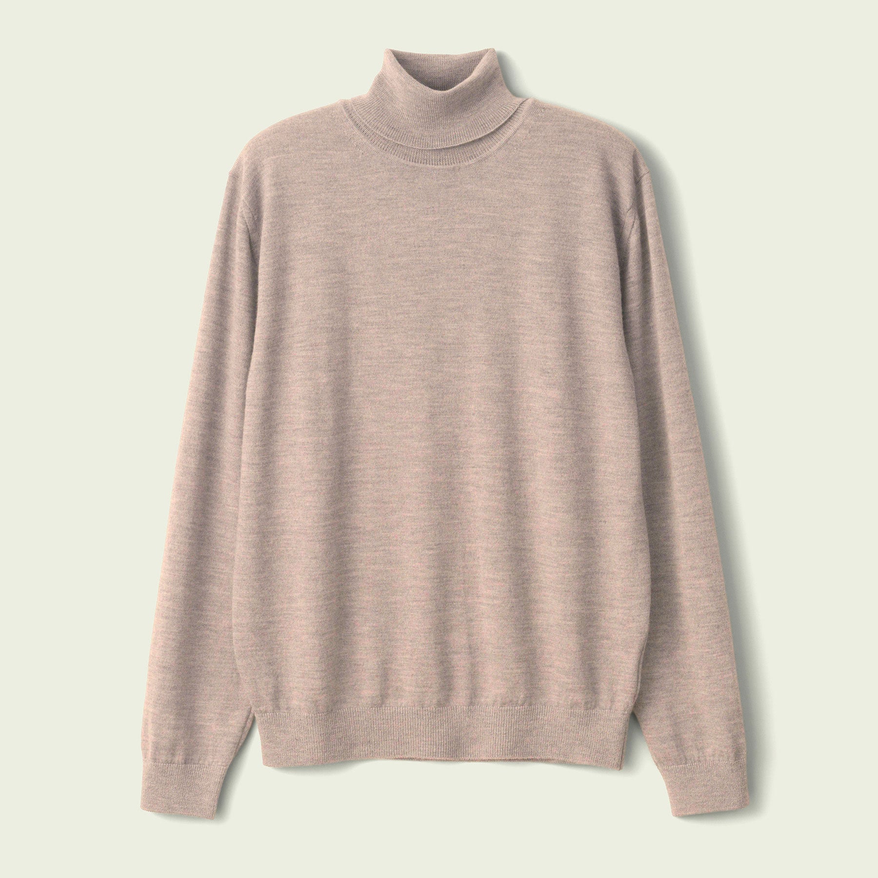 12G Lightweight Merino Wool Turtleneck