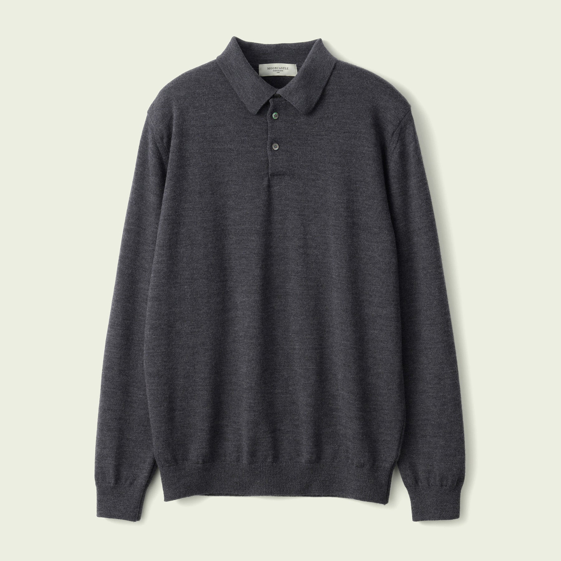 12G Lightweight Merino Wool Poloneck