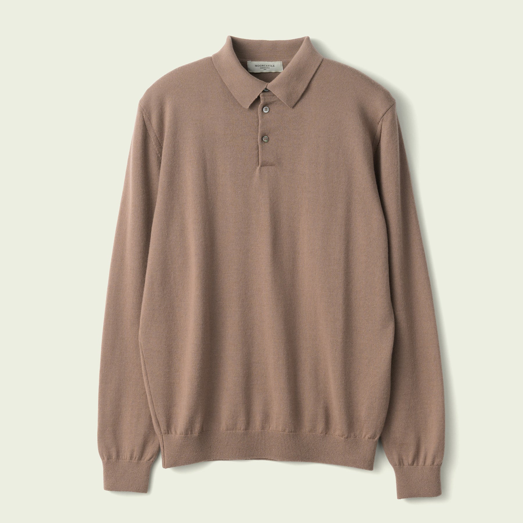 12G Lightweight Merino Wool Poloneck