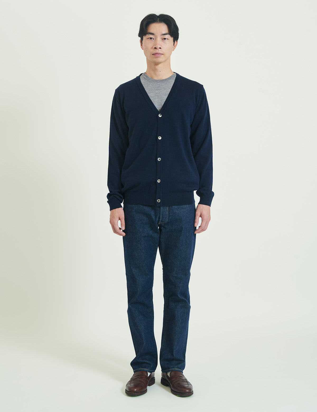 12G Merino Wool Cardigan