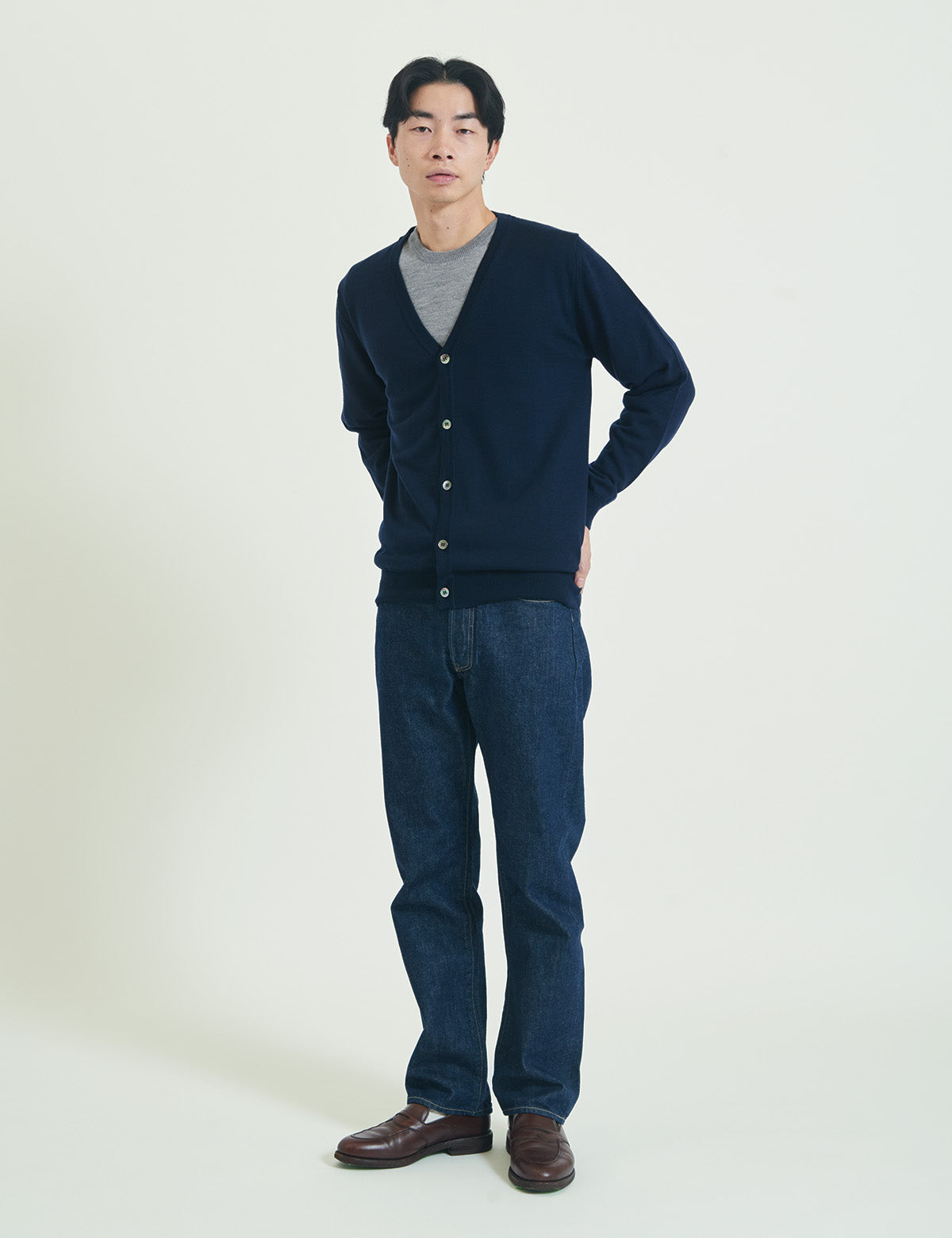 12G Merino Wool Cardigan