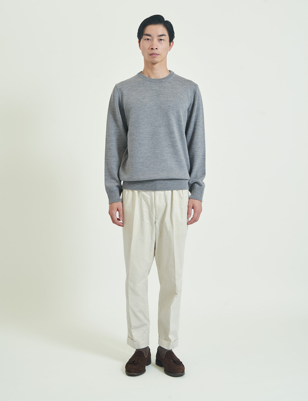 7G Heavyweight Merino Wool Crewneck
