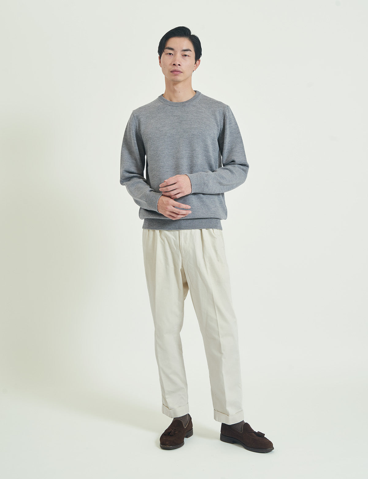 7G Heavyweight Merino Wool Crewneck