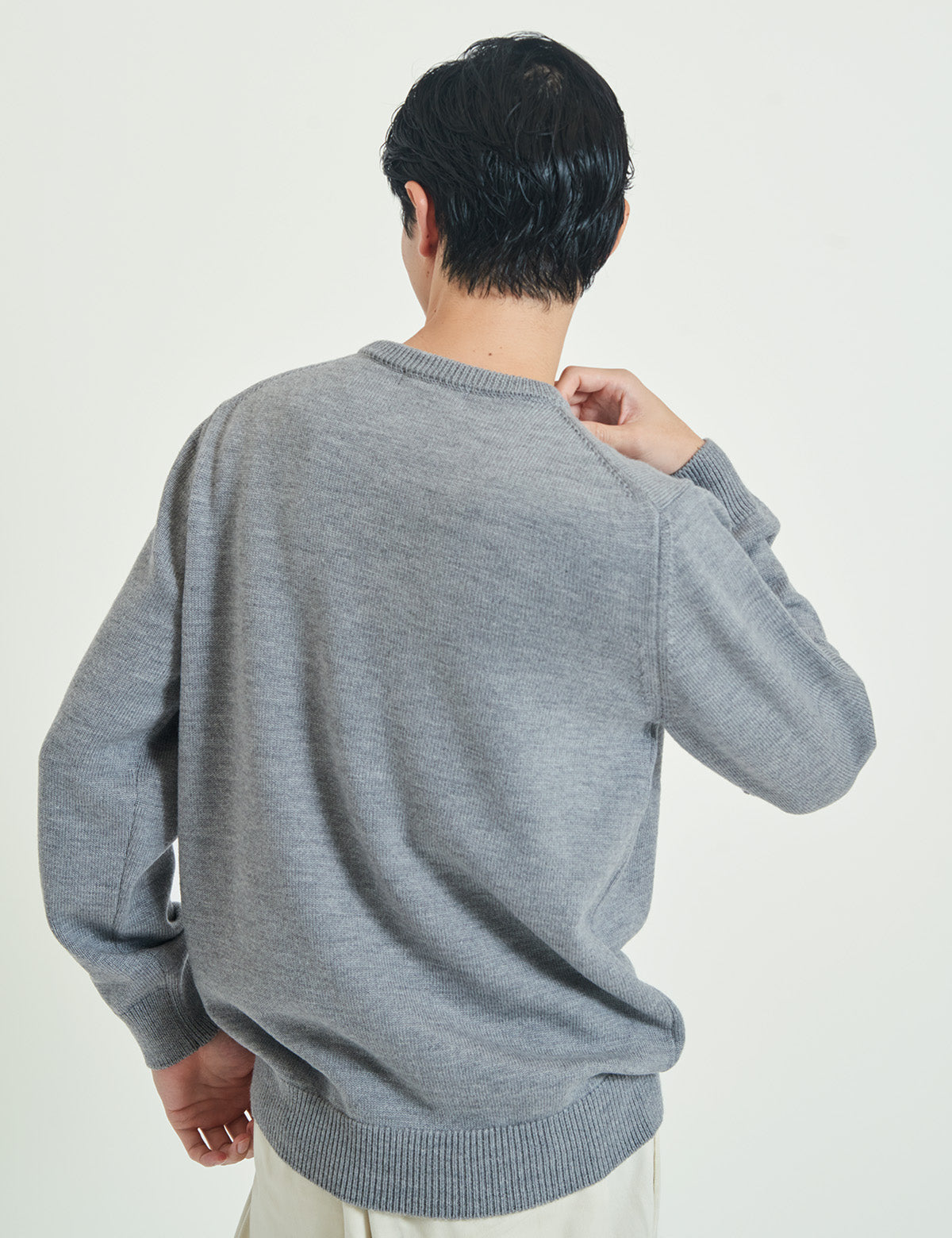 7G Heavyweight Merino Wool Crewneck