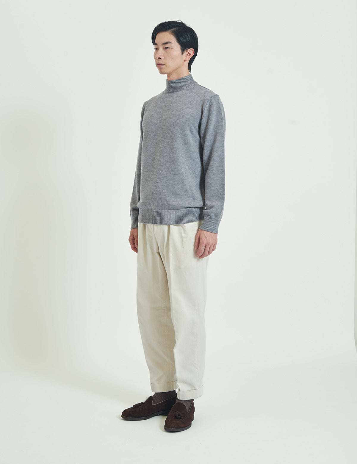 7G Heavyweight Merino Wool Mockneck