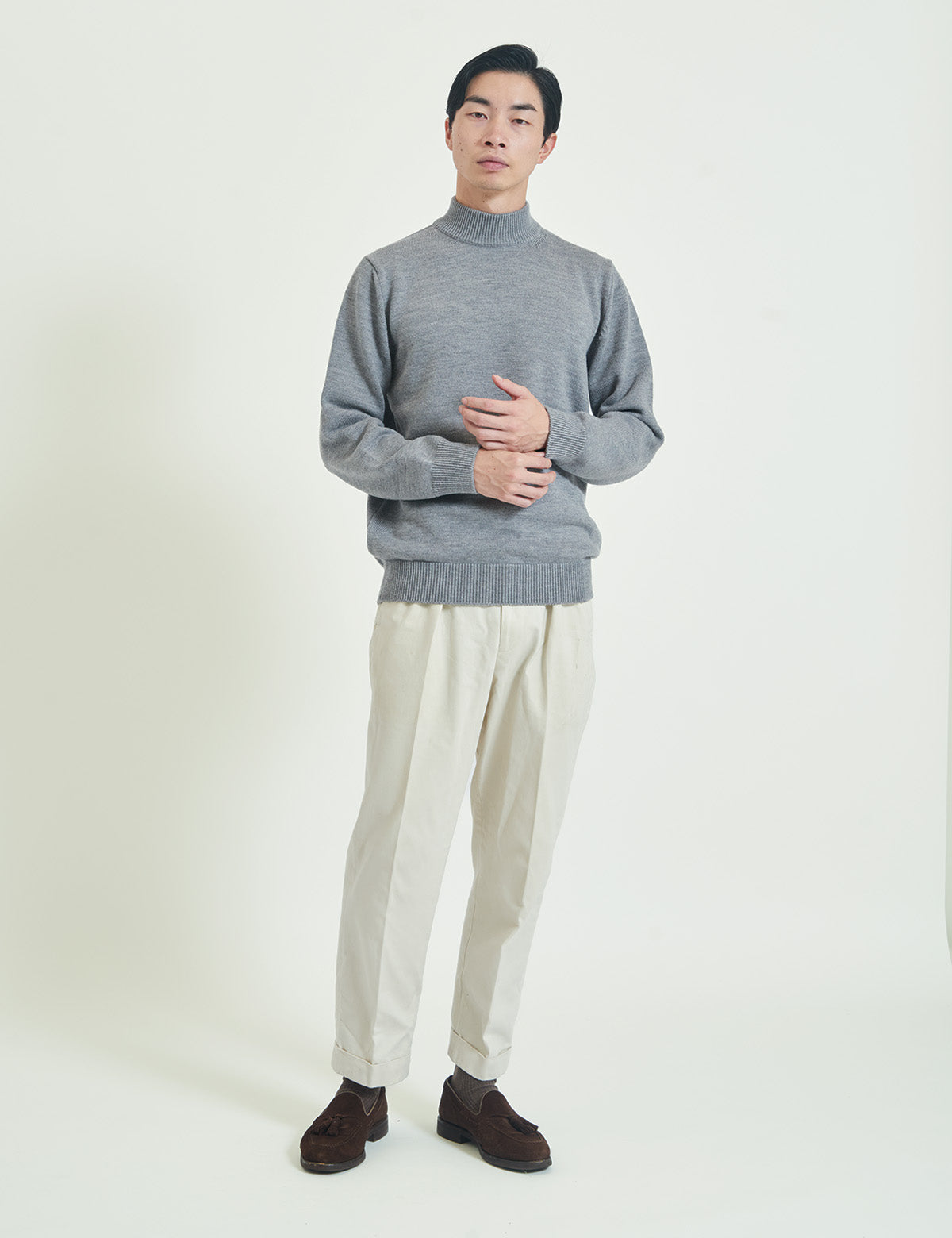 7G Heavyweight Merino Wool Mockneck