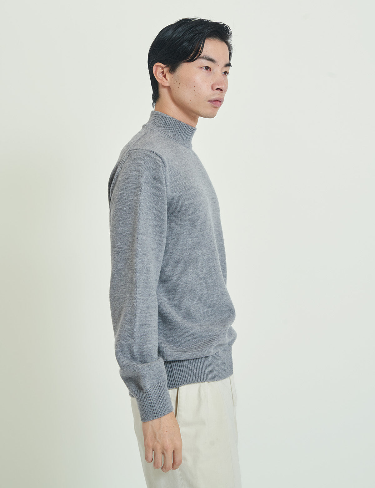 7G Heavyweight Merino Wool Mockneck