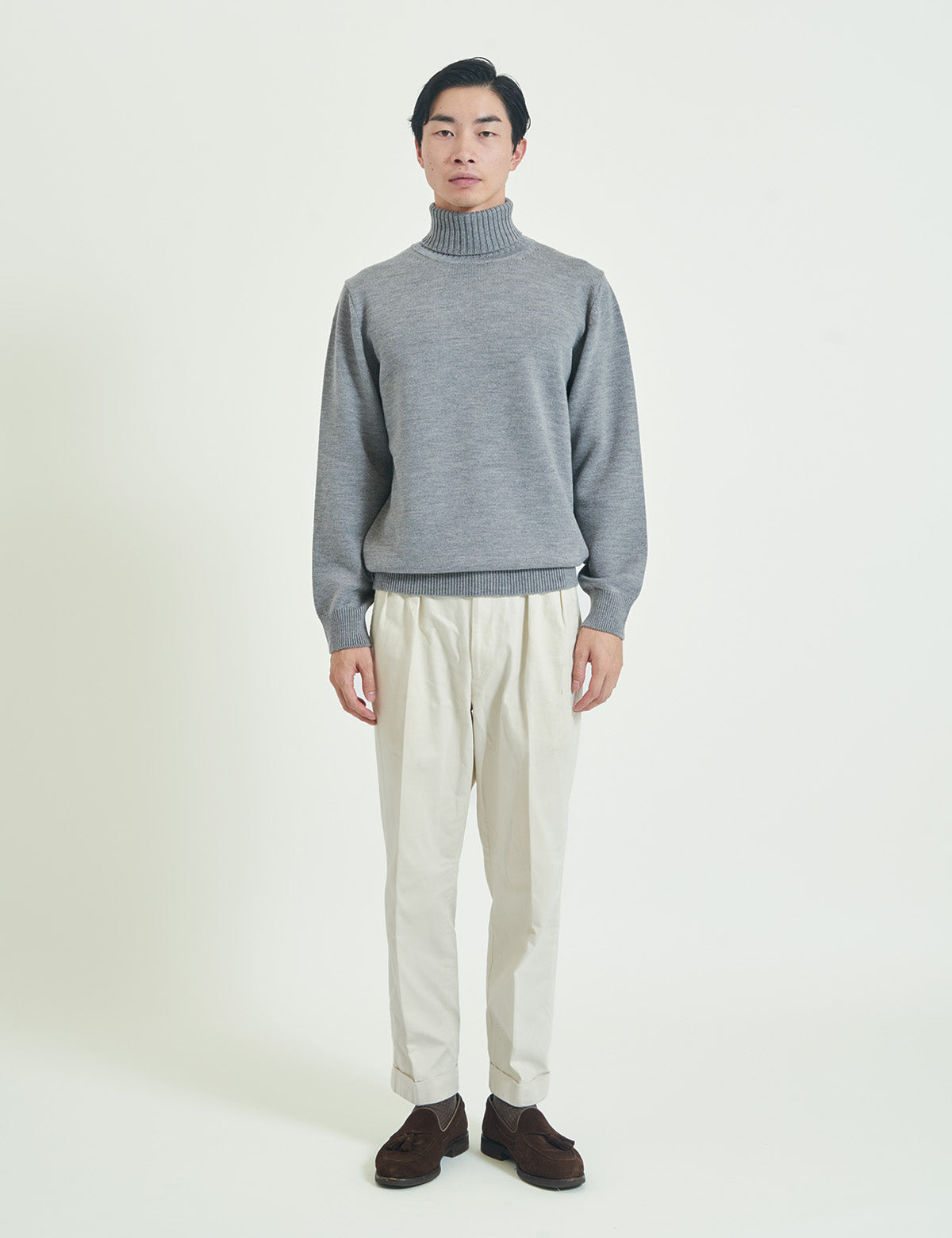 7G Heavyweight Merino Wool Turtleneck