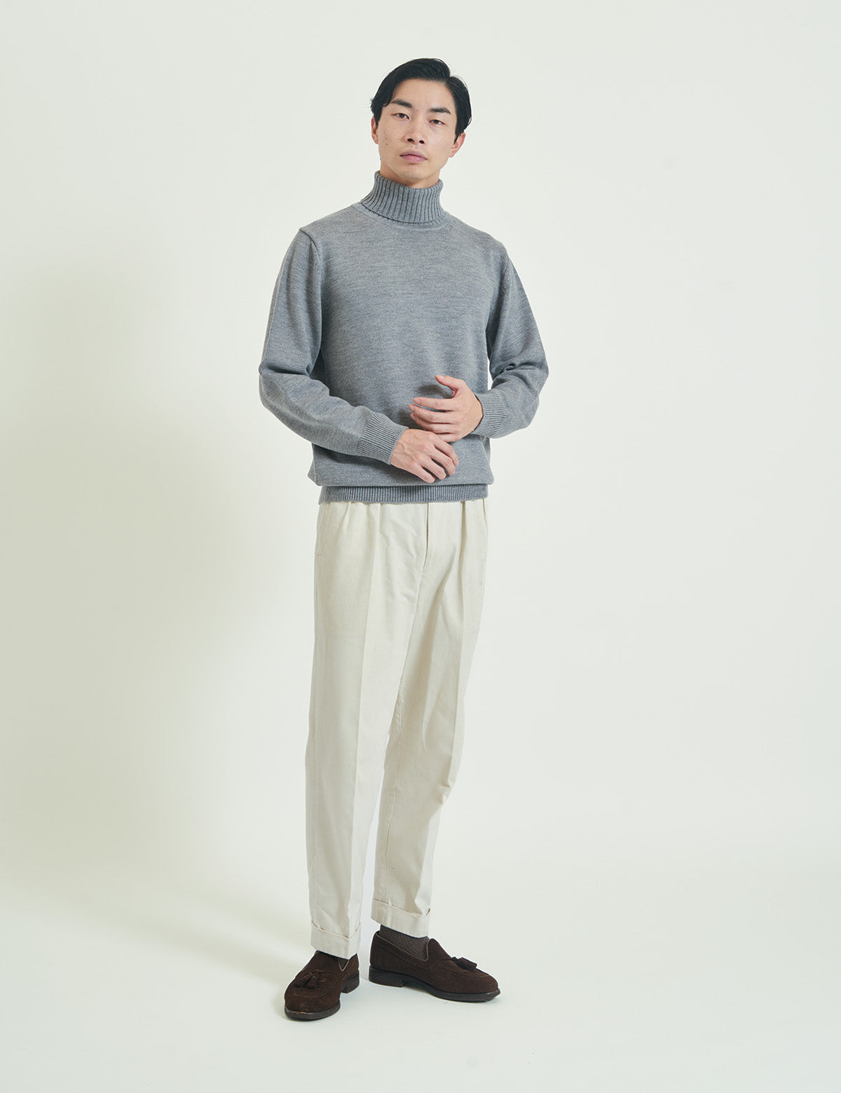 7G Heavyweight Merino Wool Turtleneck