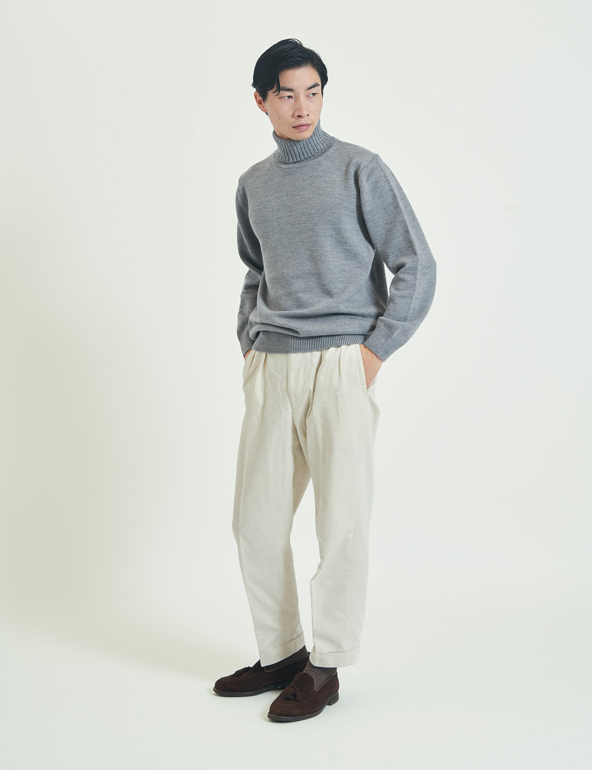7G Heavyweight Merino Wool Turtleneck