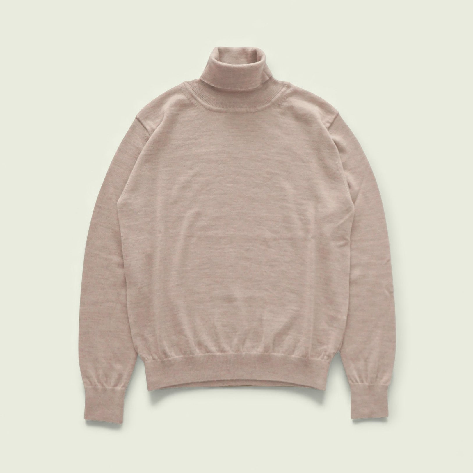 【WOMEN】12G Lightweight Merino Wool Turtleneck