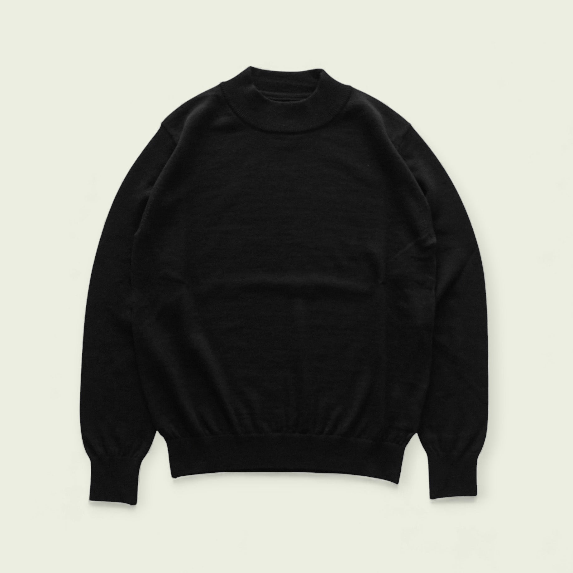 【WOMEN】12G Lightweight Merino Wool Mockneck