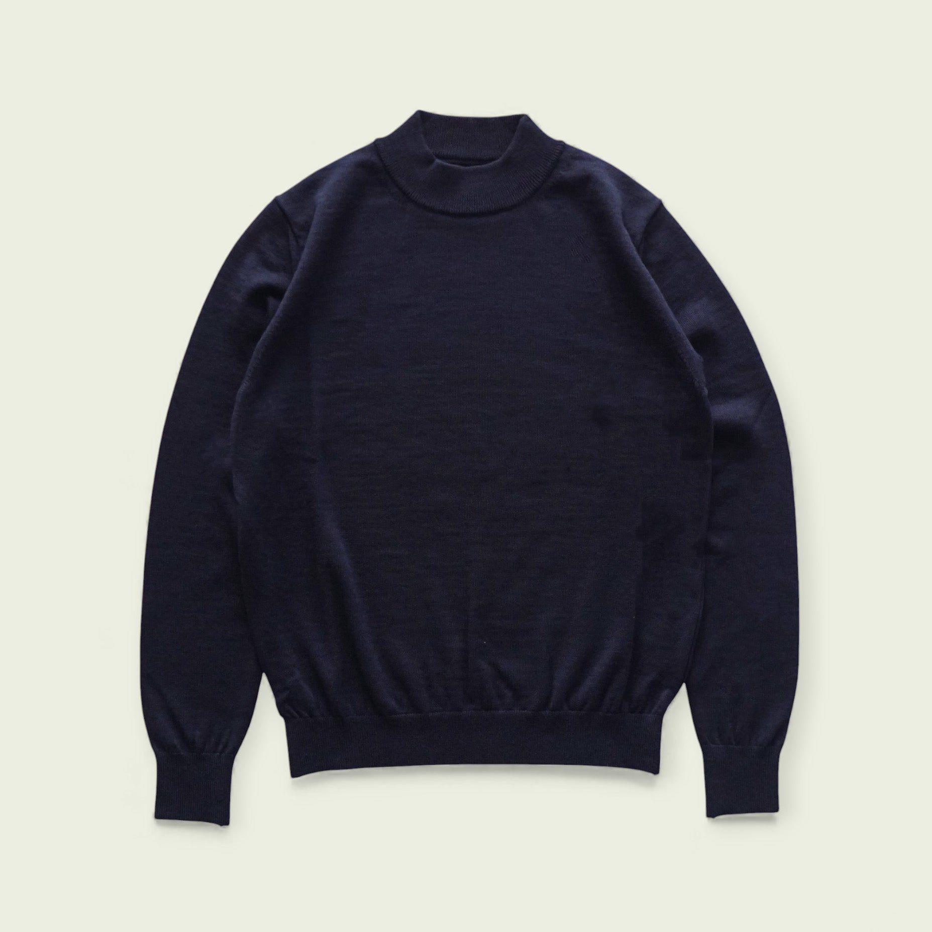【WOMEN】12G Lightweight Merino Wool Mockneck