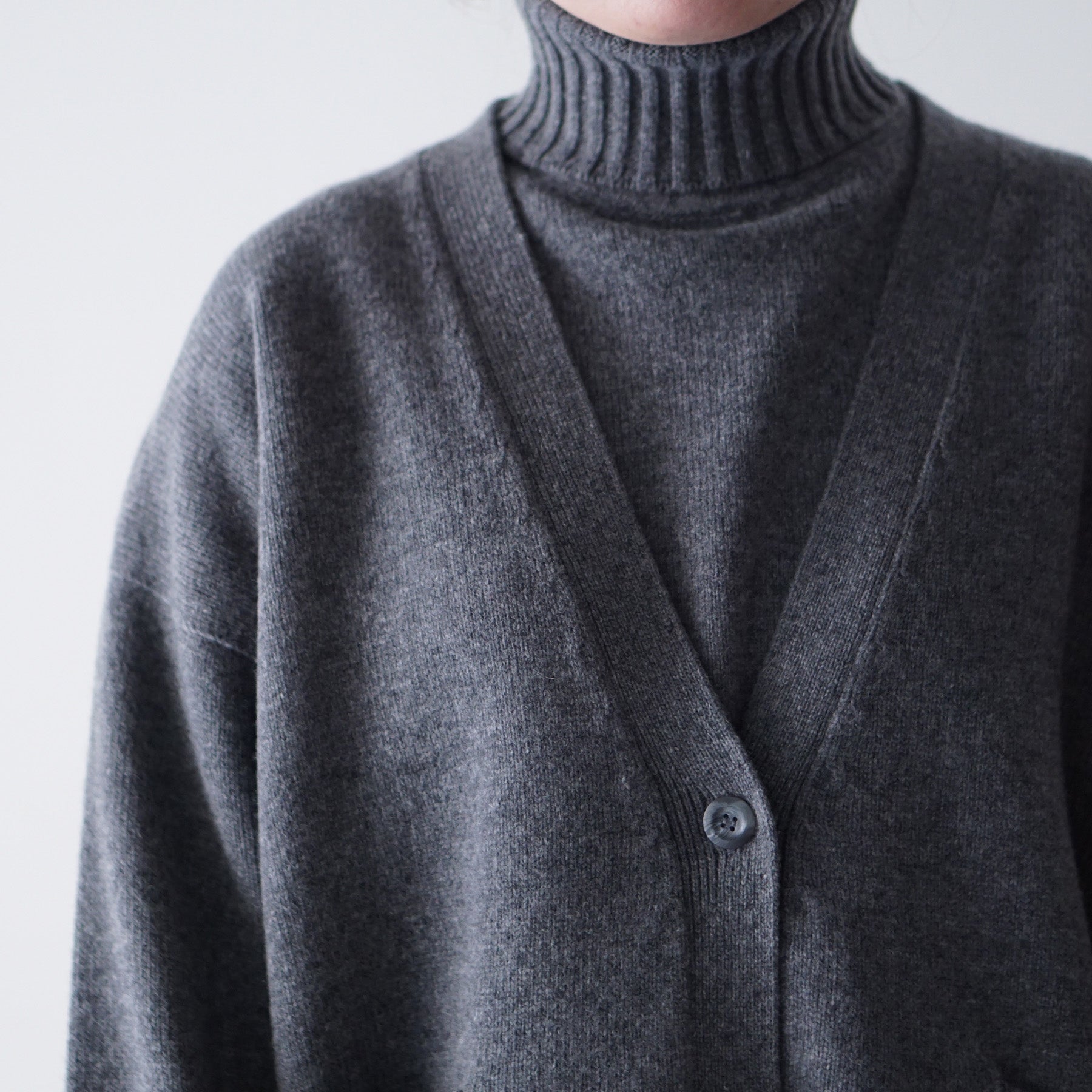 【WOMEN】Wool Cashmere Cardigan