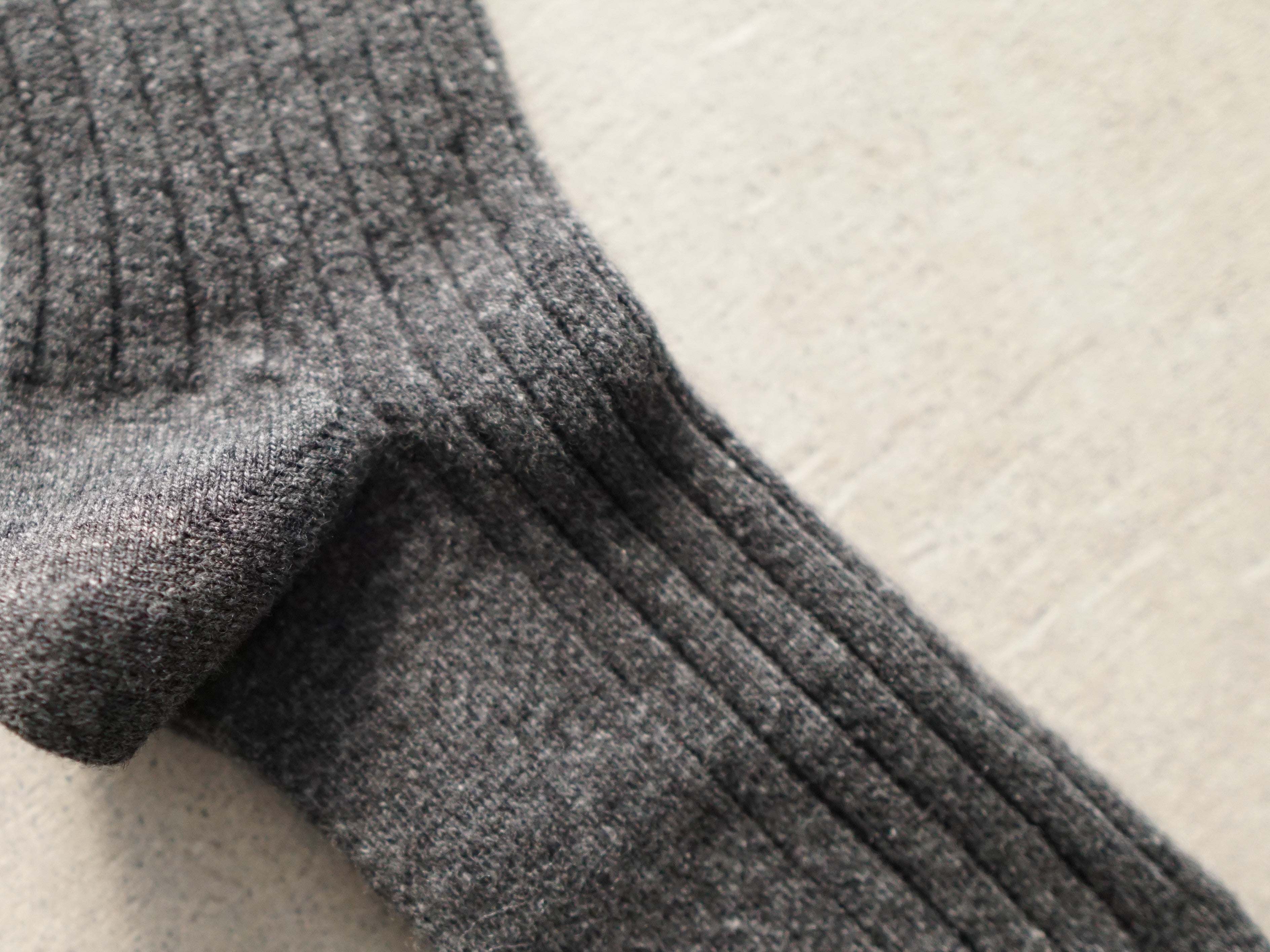 HALISON Lamb Wool Rib Socks