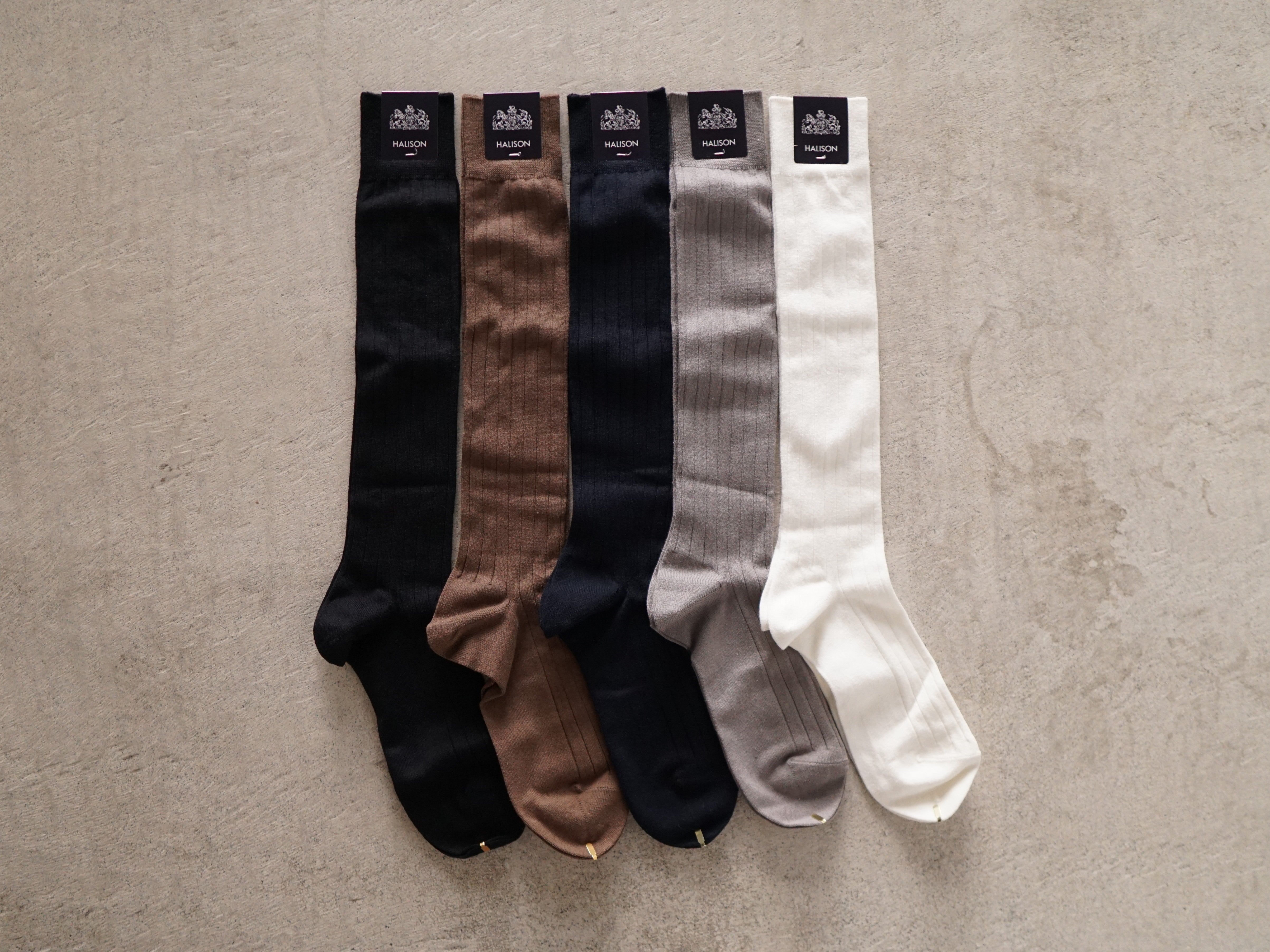 HALISON Cotton-Linen Long Hose
