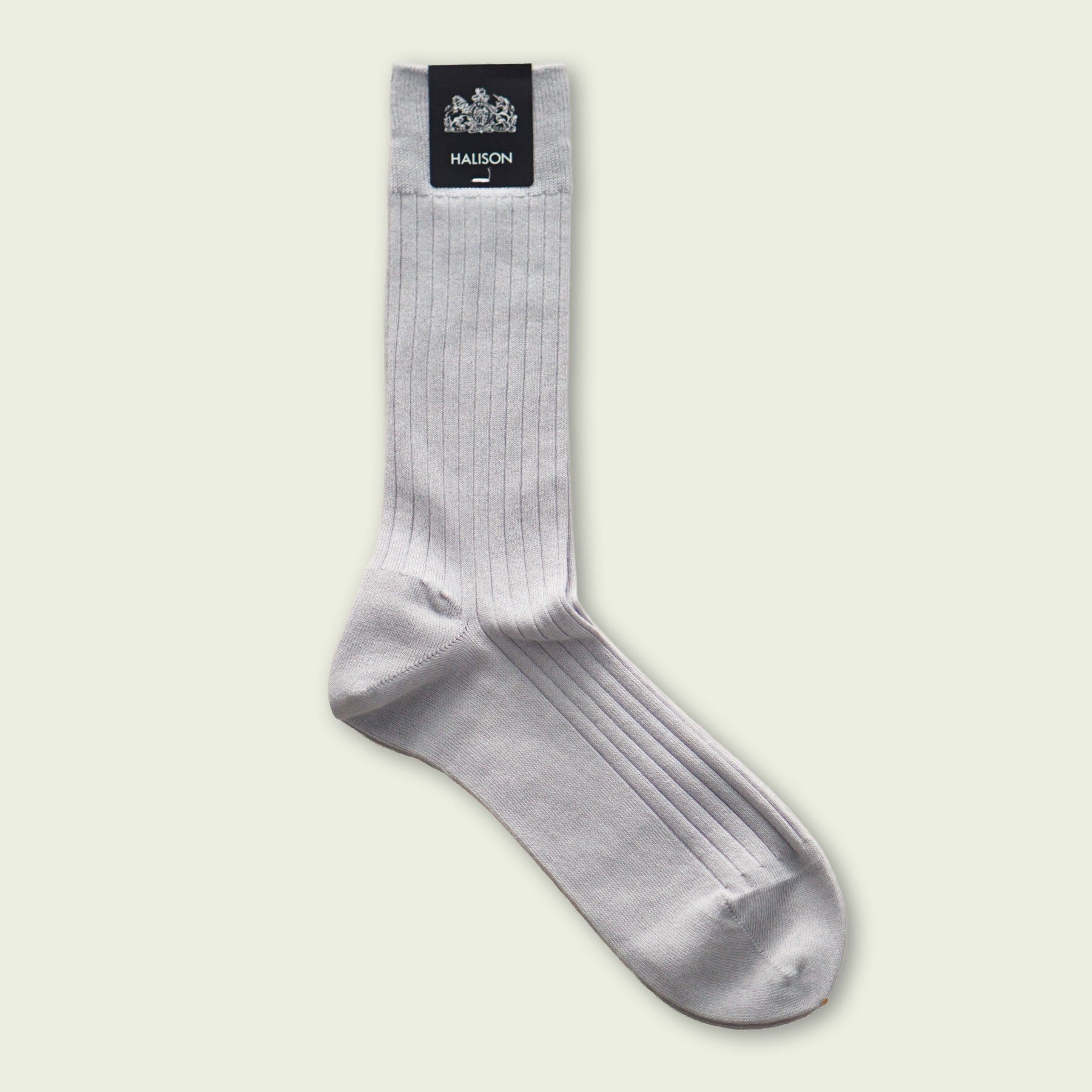 HALISON×MOONCASTLE Ice Cotton Rib Socks