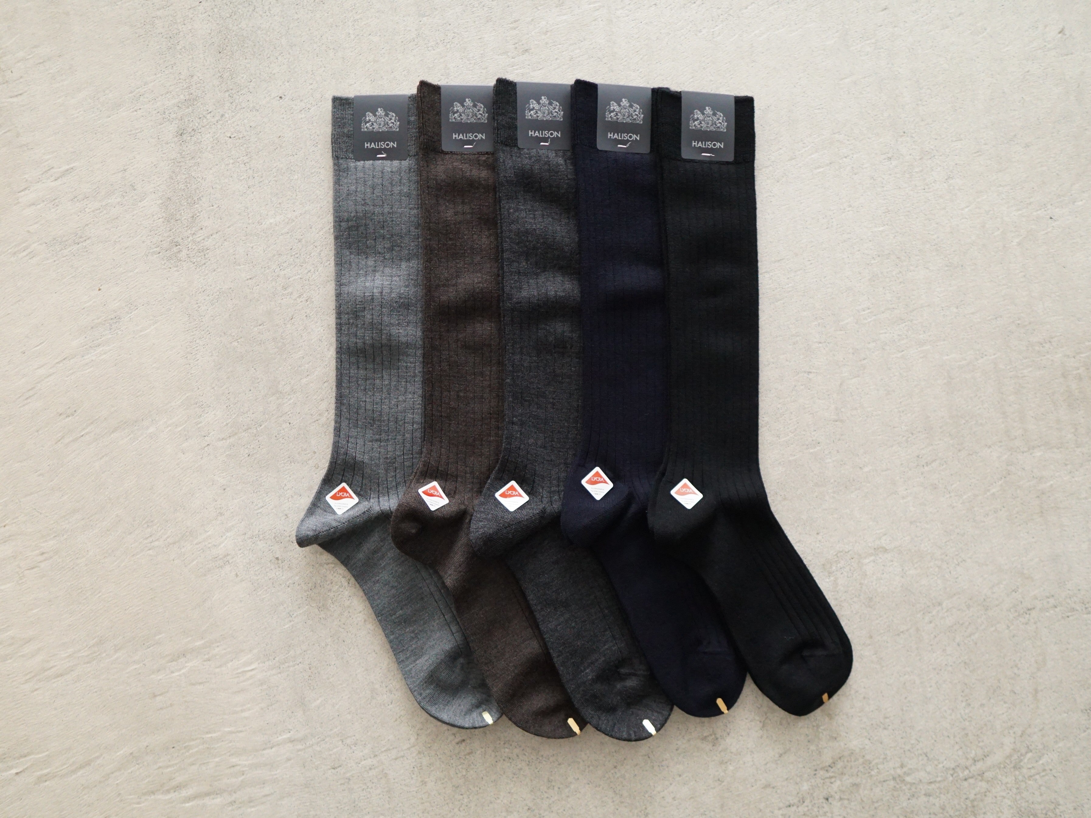 HALISON NZ Merino Lycra Long Horse Socks