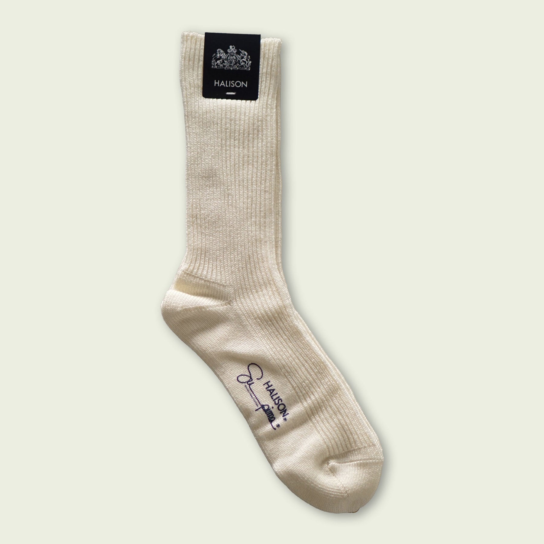 HALISON  Supima Rib Socks